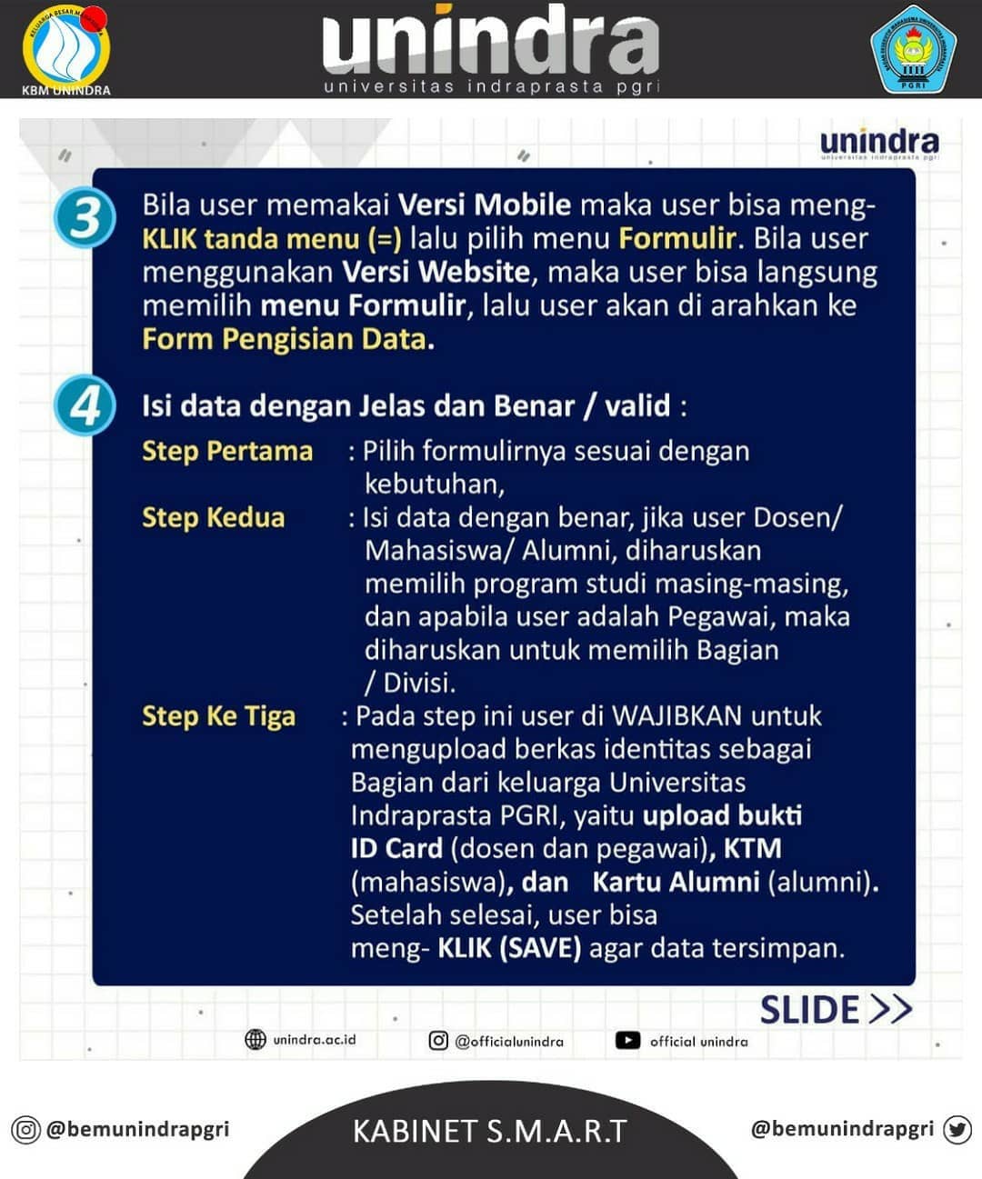Pmbk Unindra Bem Universitas Indraprasta Pgri Facebook