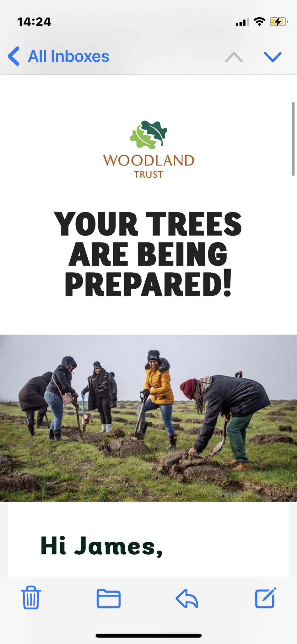 Friockheim Park - ** Update On Our Trees! ** We’ve...