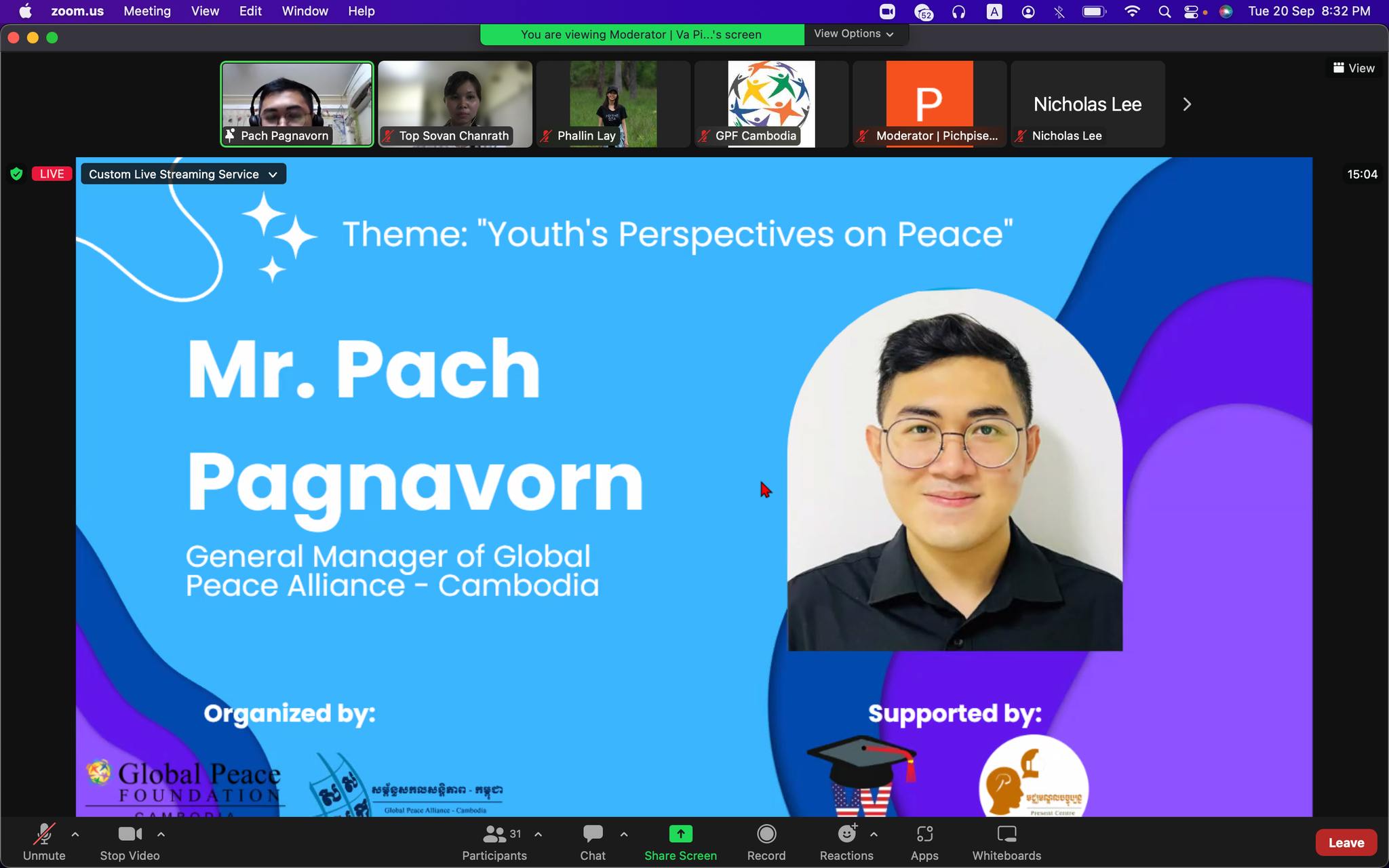 Global Peace Foundation Cambodia | Phnom Penh