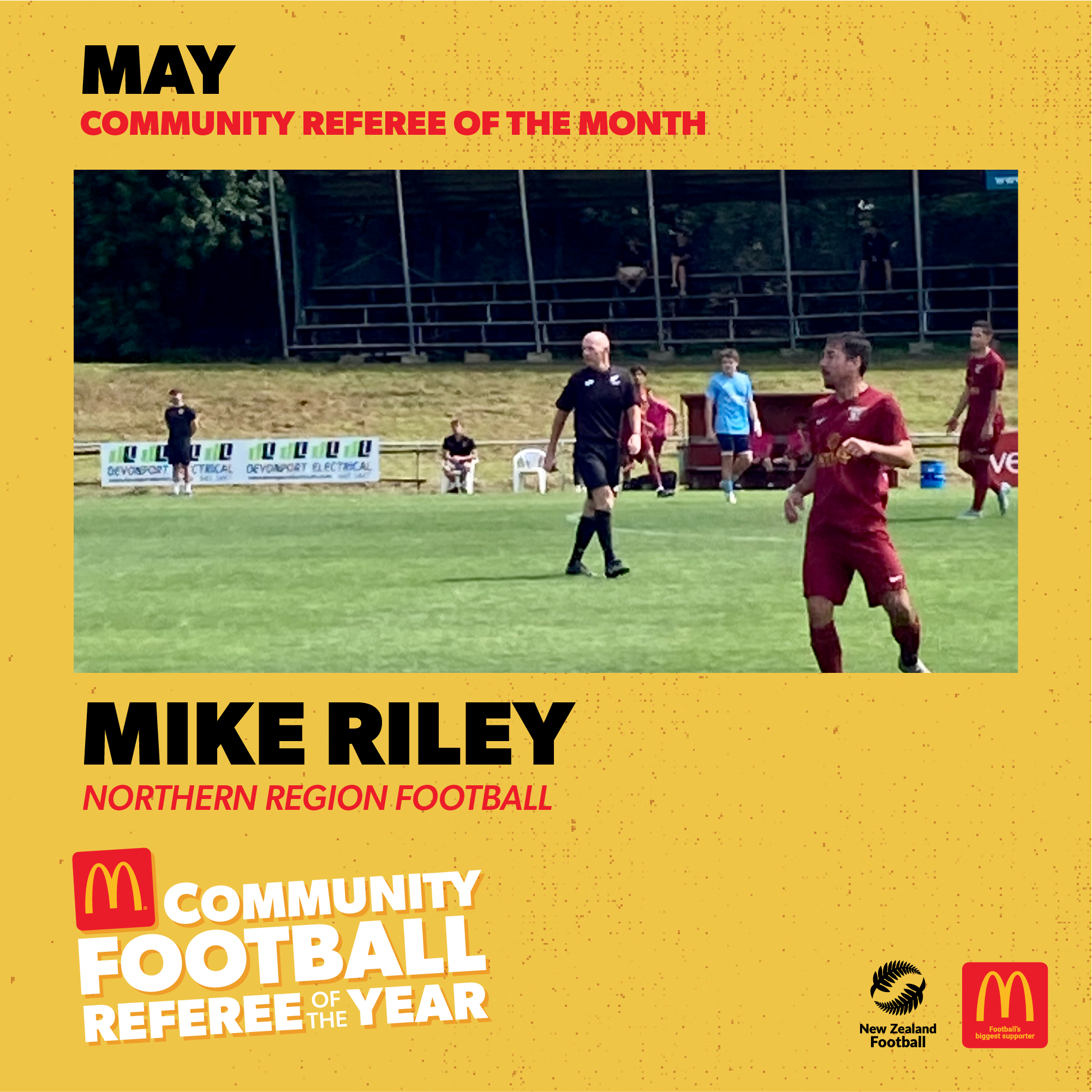 Congratulations to Mike Riley from... - New Zealand Football