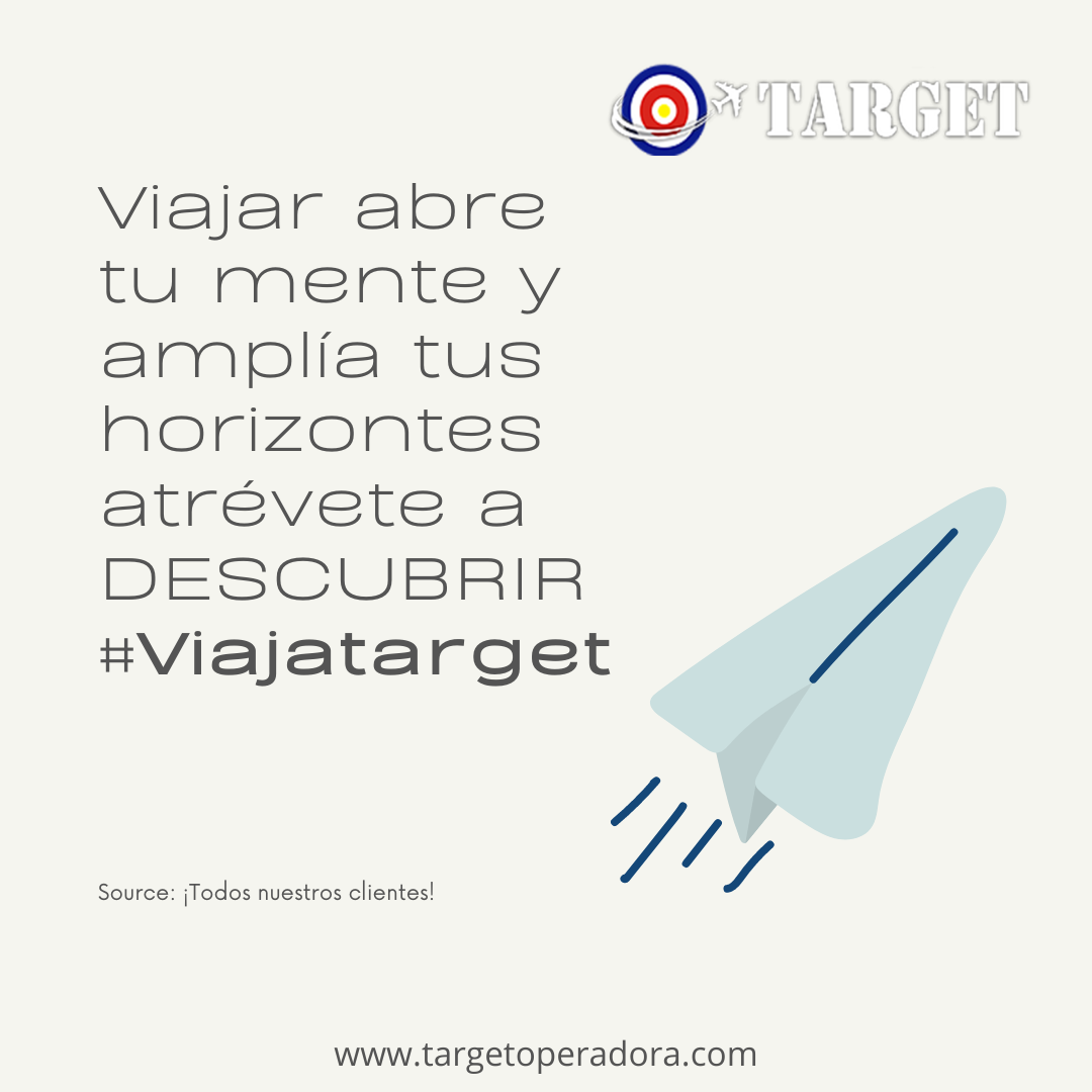 Target Operadora - Viajar trae buenos beneficios ¿Qué destinos ofreces ...