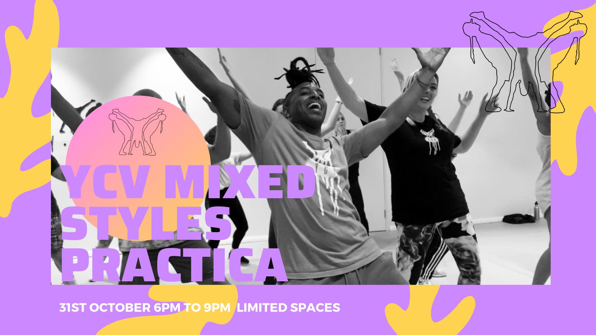 YCV Dance HALLOWEEN Mixed Styles Workshop & Practica