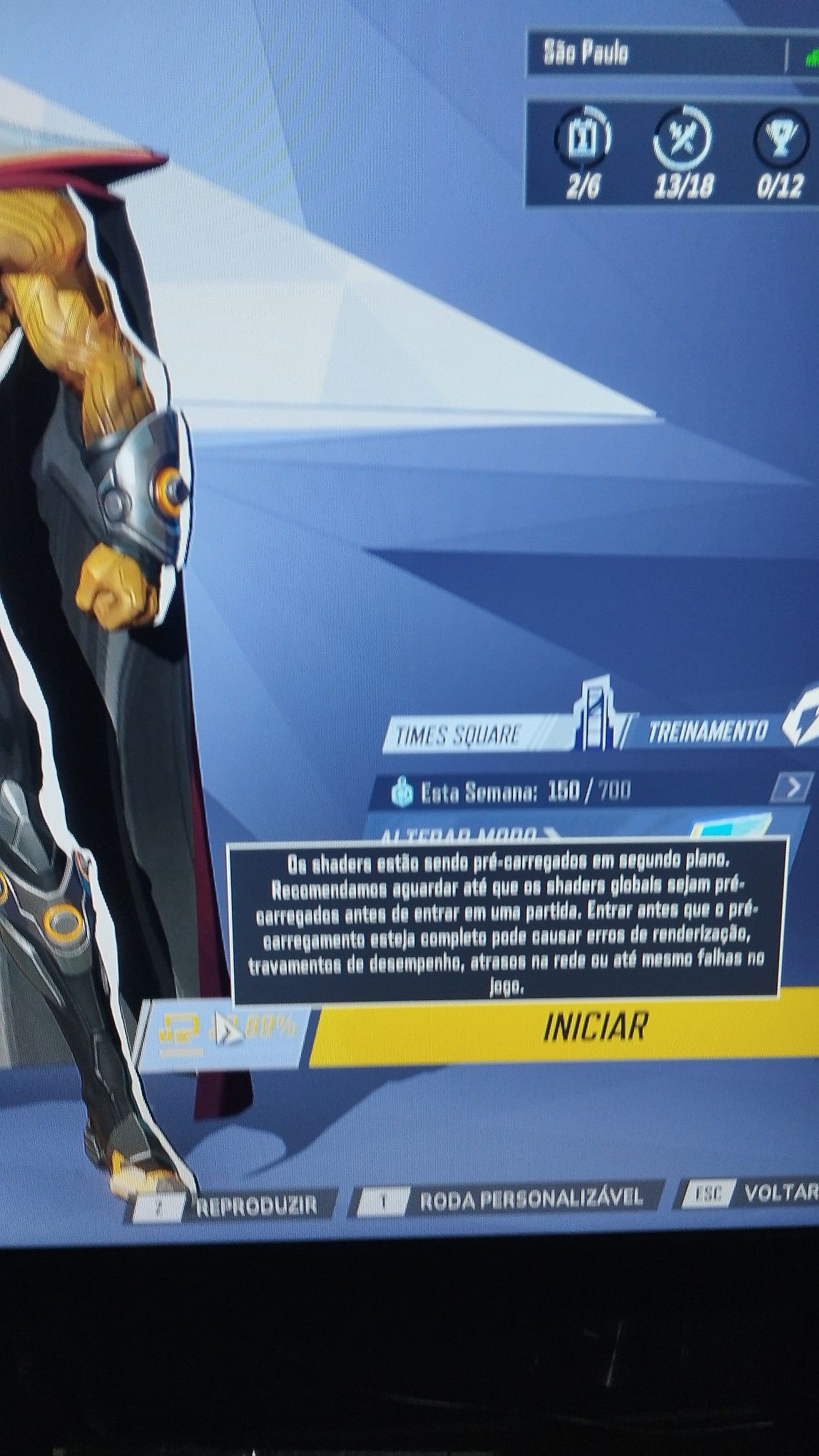 MARVEL RIVALS BRASIL | Toda vez que entro no jogo tem que carregar ...