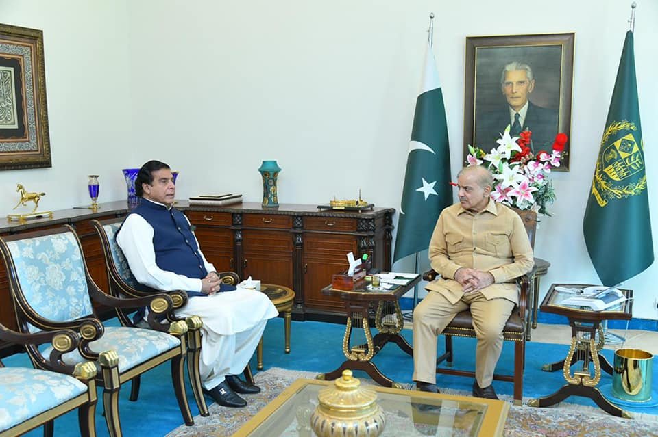 Prime Minister Shehbaz Sharif called on by Speaker National Assembly ...