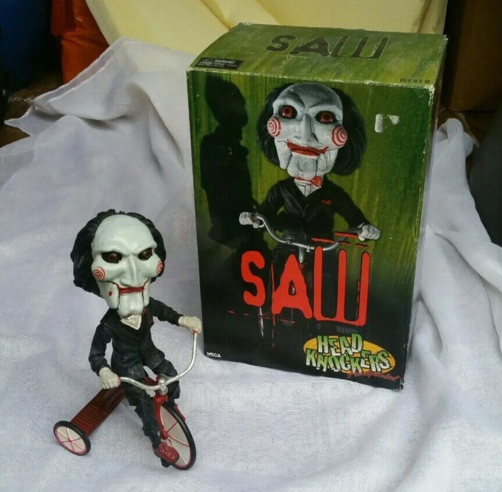 SAW Head Knockers Jigsaw フィギュア Just Got This Today 😁 I Love it ❤️ Neca Saw Jigsaw Billy the