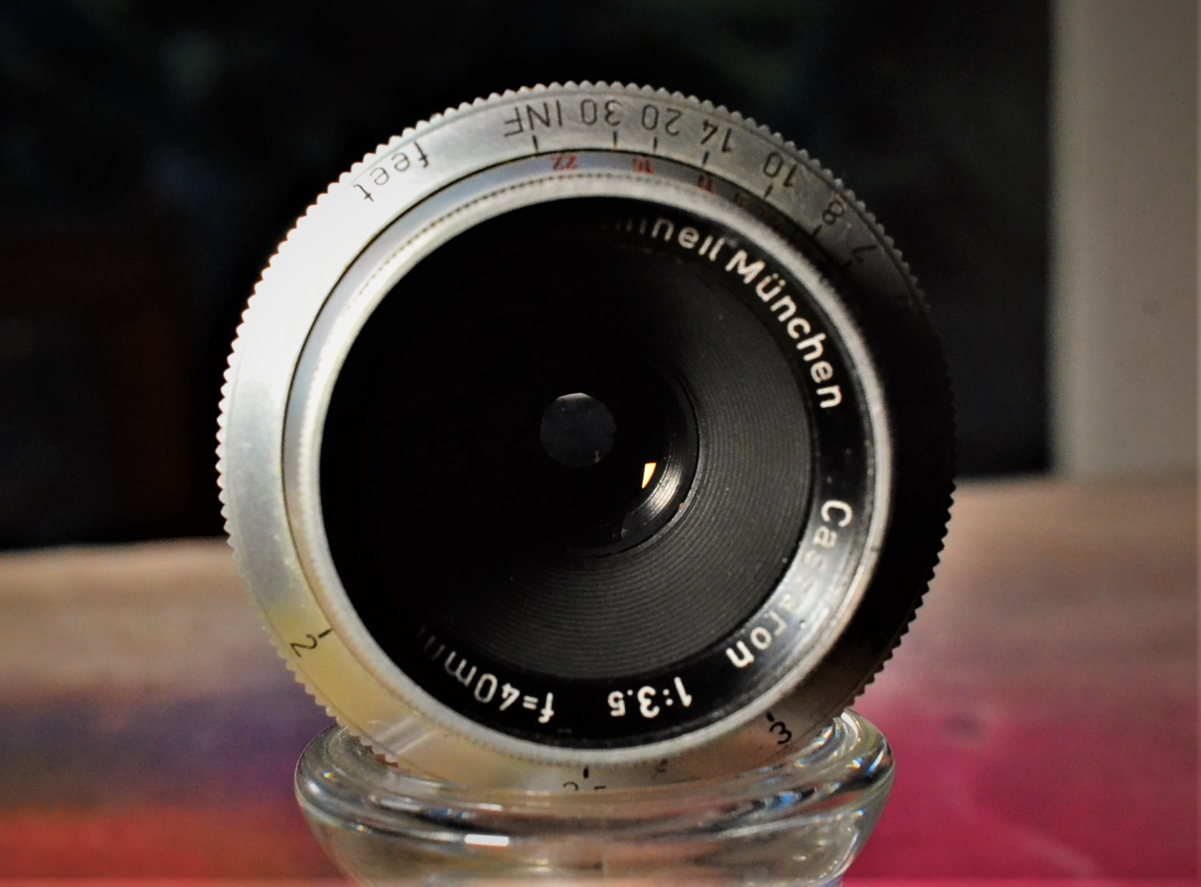 Has anyone used a Steinheil Cassarit 100mm f/3.5 lens?
