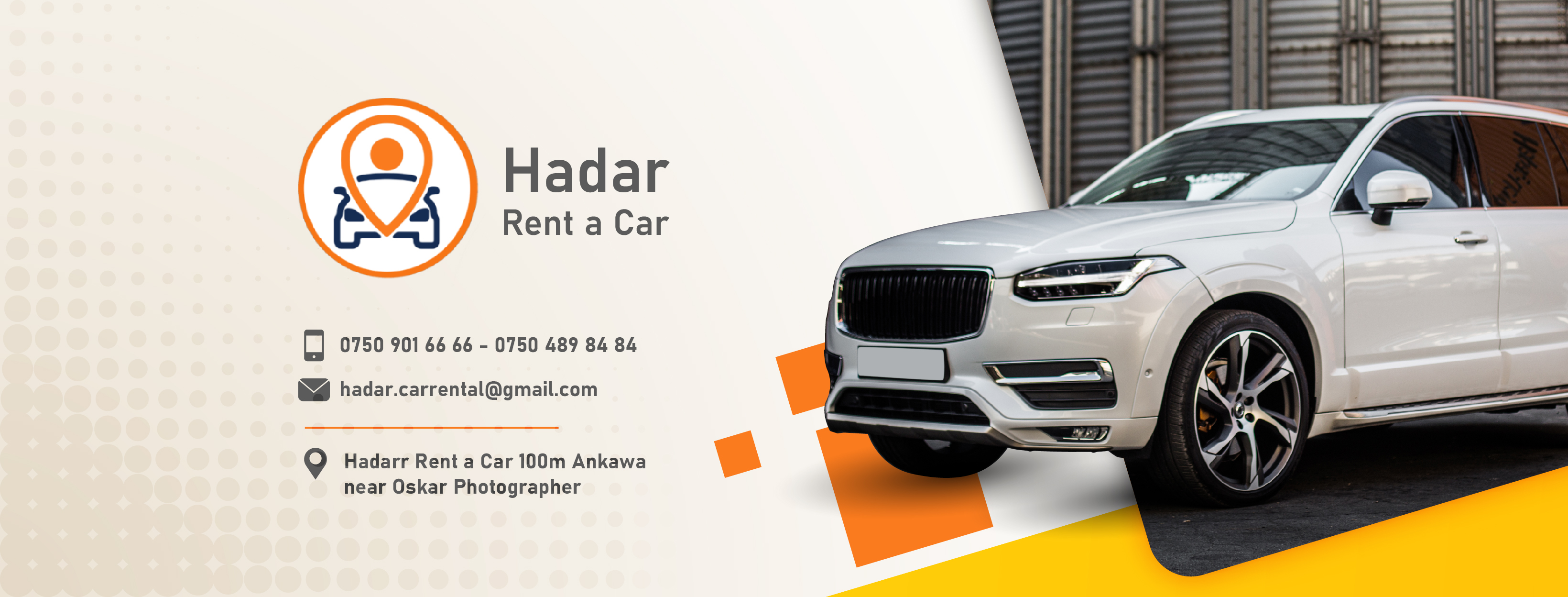 Hadar Rent a Car | Irbil