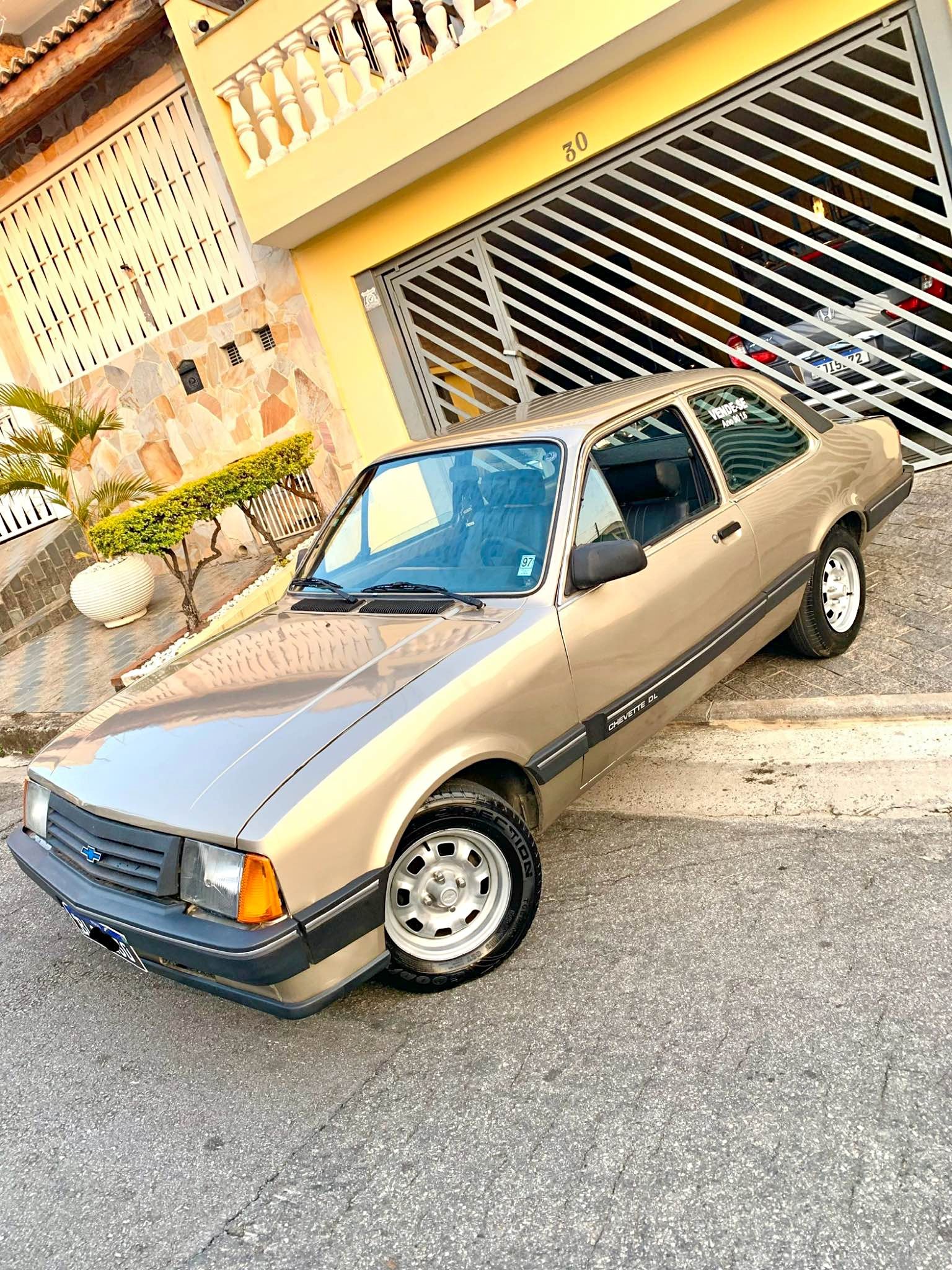 1990 Chevrolet Chevette SL Placa Preta 1.6/S