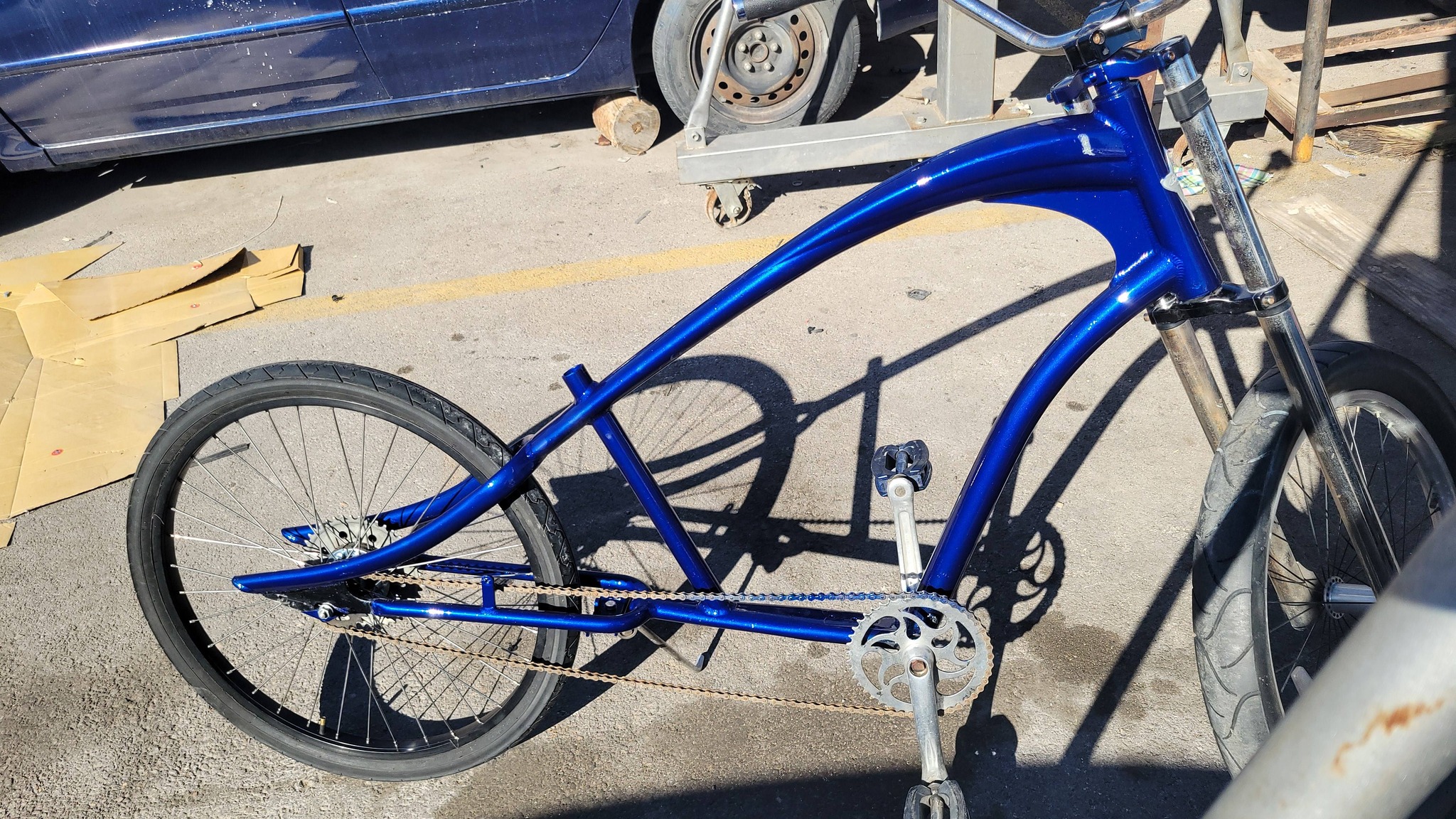 buy electric bicycle online eBike Strike Spyder - 750W - Blue duty load capacity—ideal for Shop Digital Camo MOLLE RV Color:Dark Brown