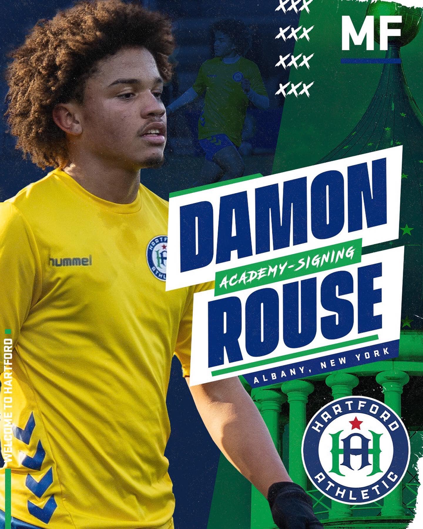 The youngest signing in club history... - Hartford Athletic