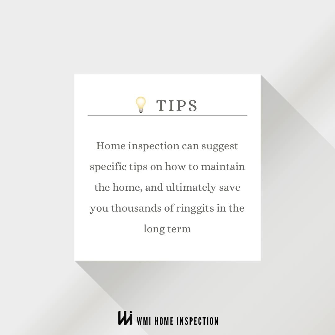 📌Important tips for home owners... - WMI Home Inspection | Facebook