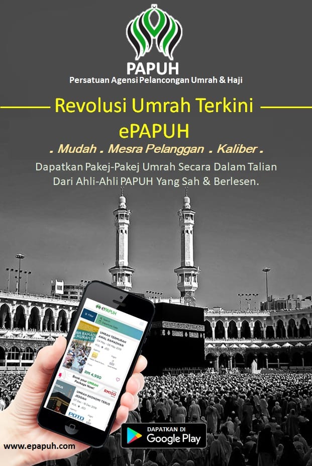Papuh Malaysia - Dapatkan Pakej-Pakej Umrah Secara Dalam... | Facebook