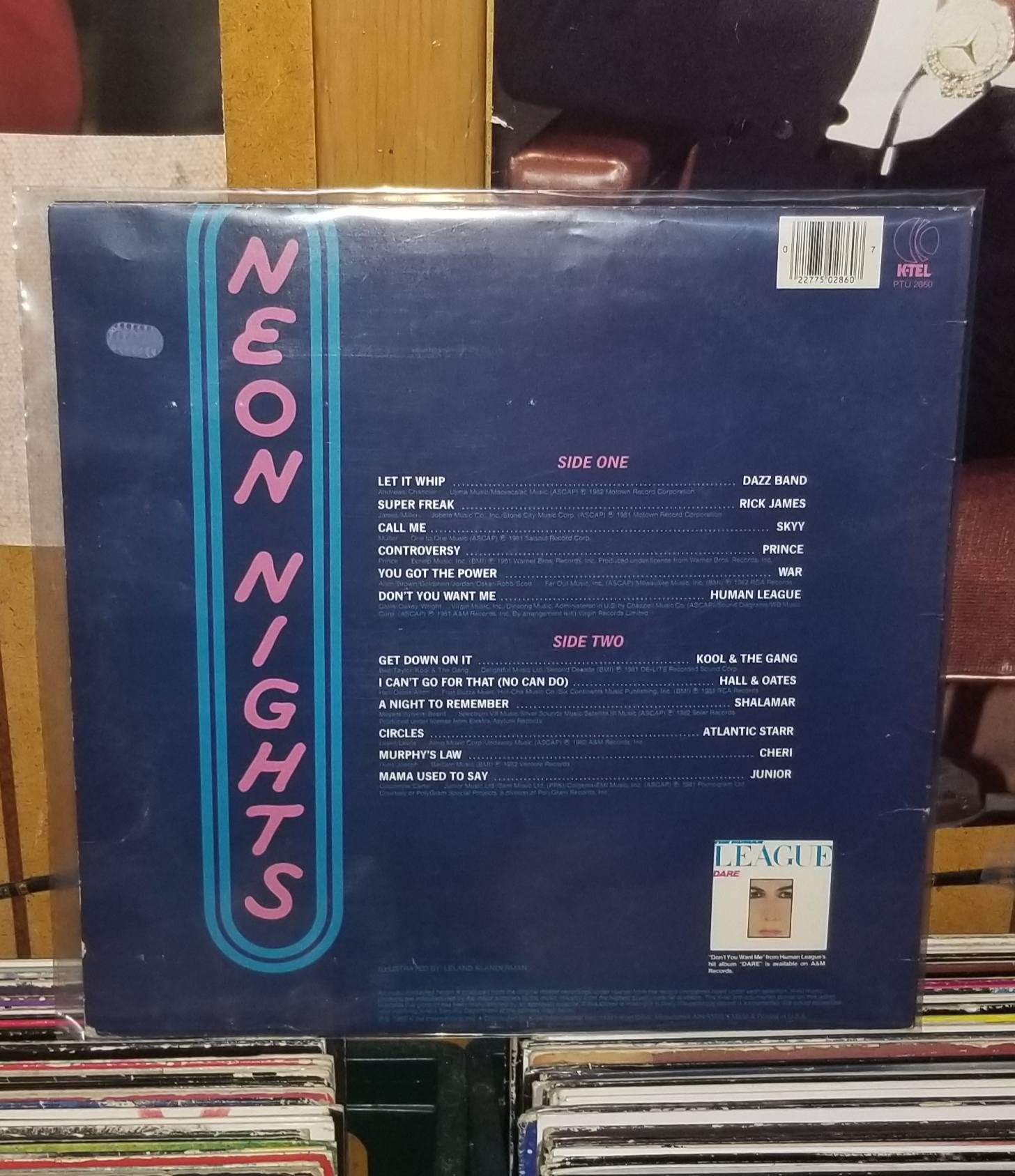 Neon Lights - Rocks Danceable Side1982 K-Tel