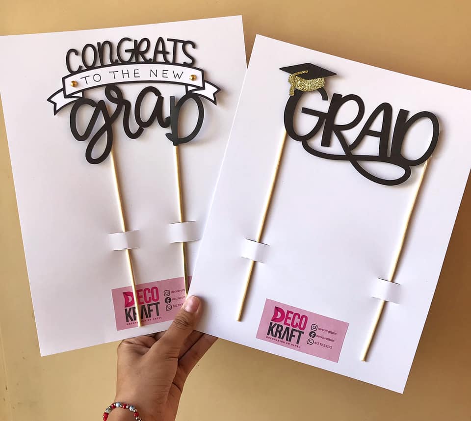 DecoKraft - CONGRATS GRAD! 🎓 Decora tu pastel con... | Facebook