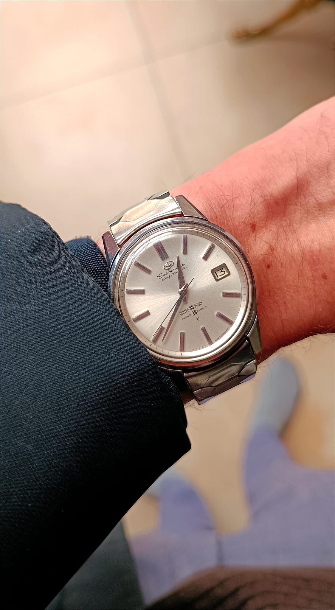 Seiko Self-Dater 39 jewels watch review