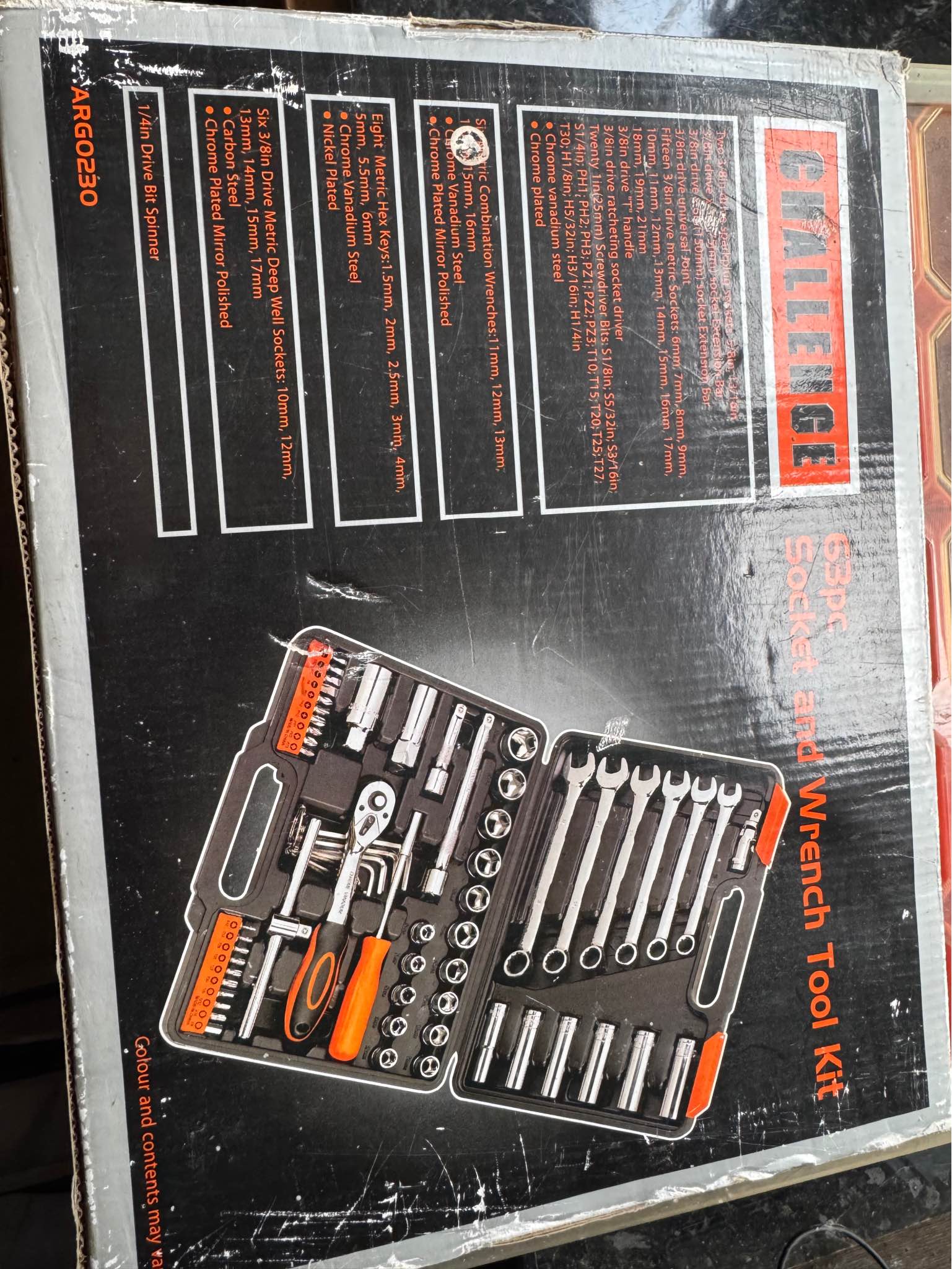 Challenge 63pc socket and Wrench set - Wrenches - Marchwood | Facebook ...