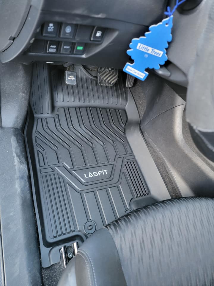 WeatherTech FloorLiner HP For 2014-2020 Nissan Rogue - Front Row Custom Floor Mats, Black