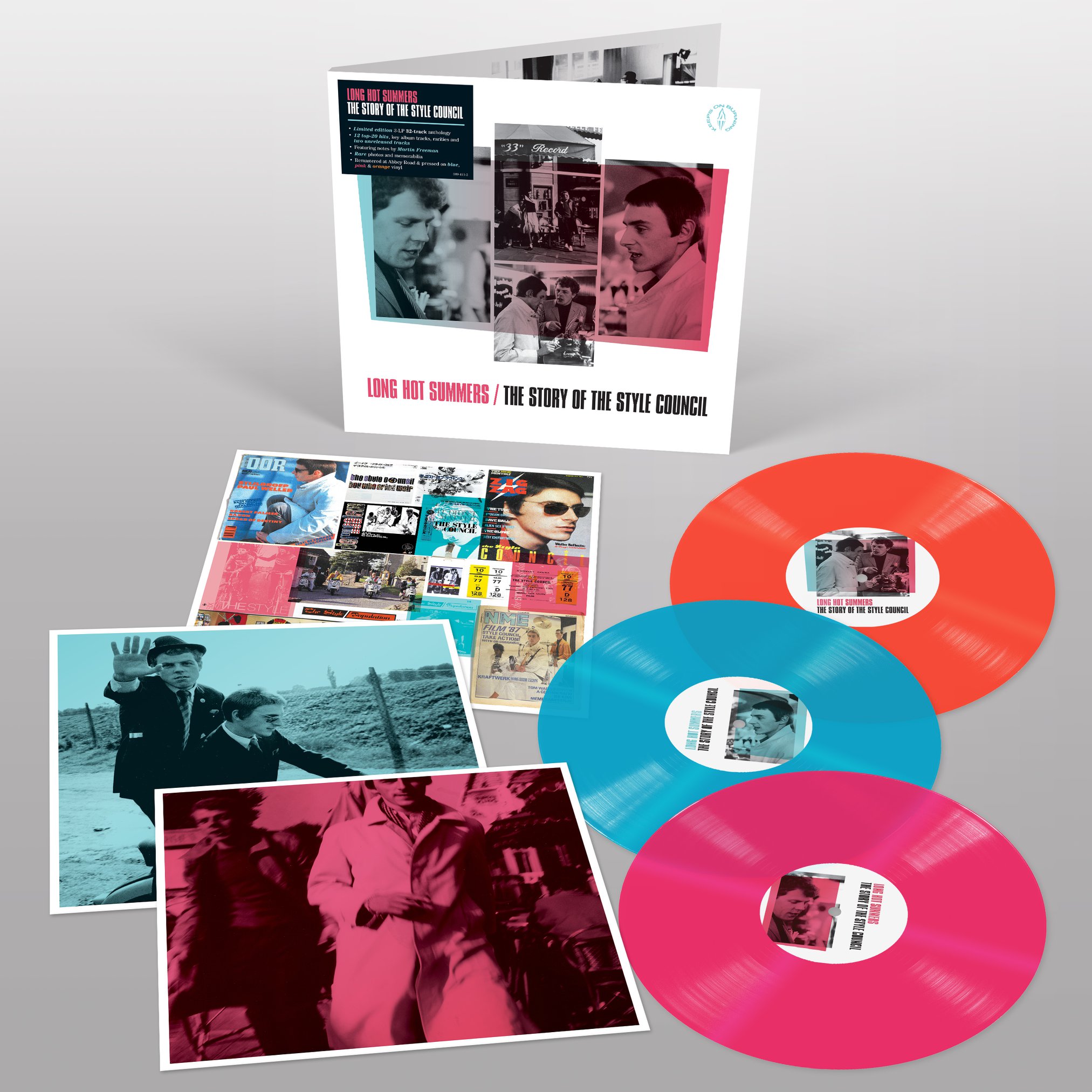 Limited edition vinyl of all The Style Council's albums