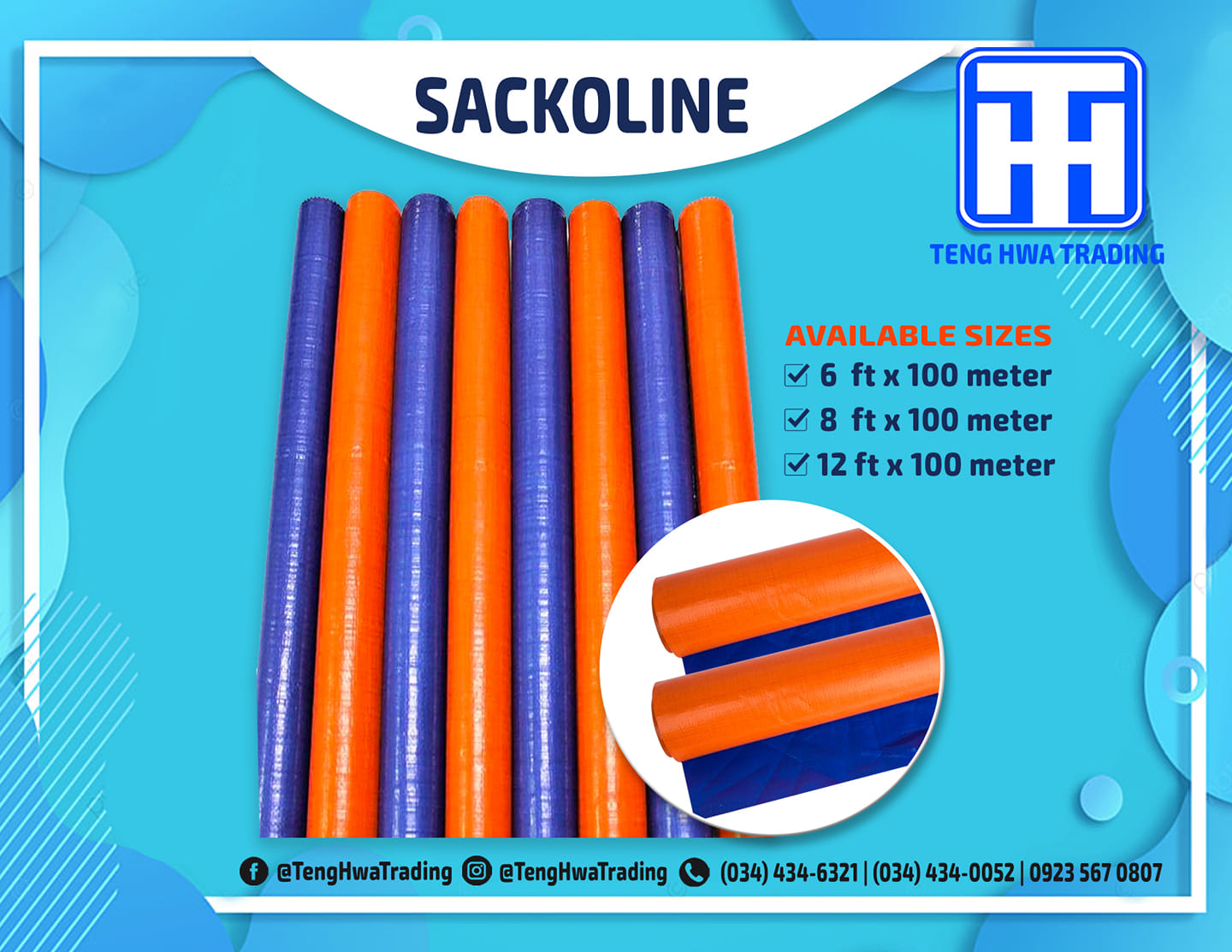SACKOLINE... - Teng Hwa Trading Co., Inc - Bacolod Main