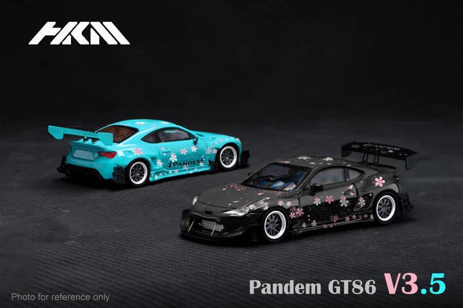 Pre-order HKM 1:64 Diecast Model Pandem 86 / GT86 Rocket Bunny, V3