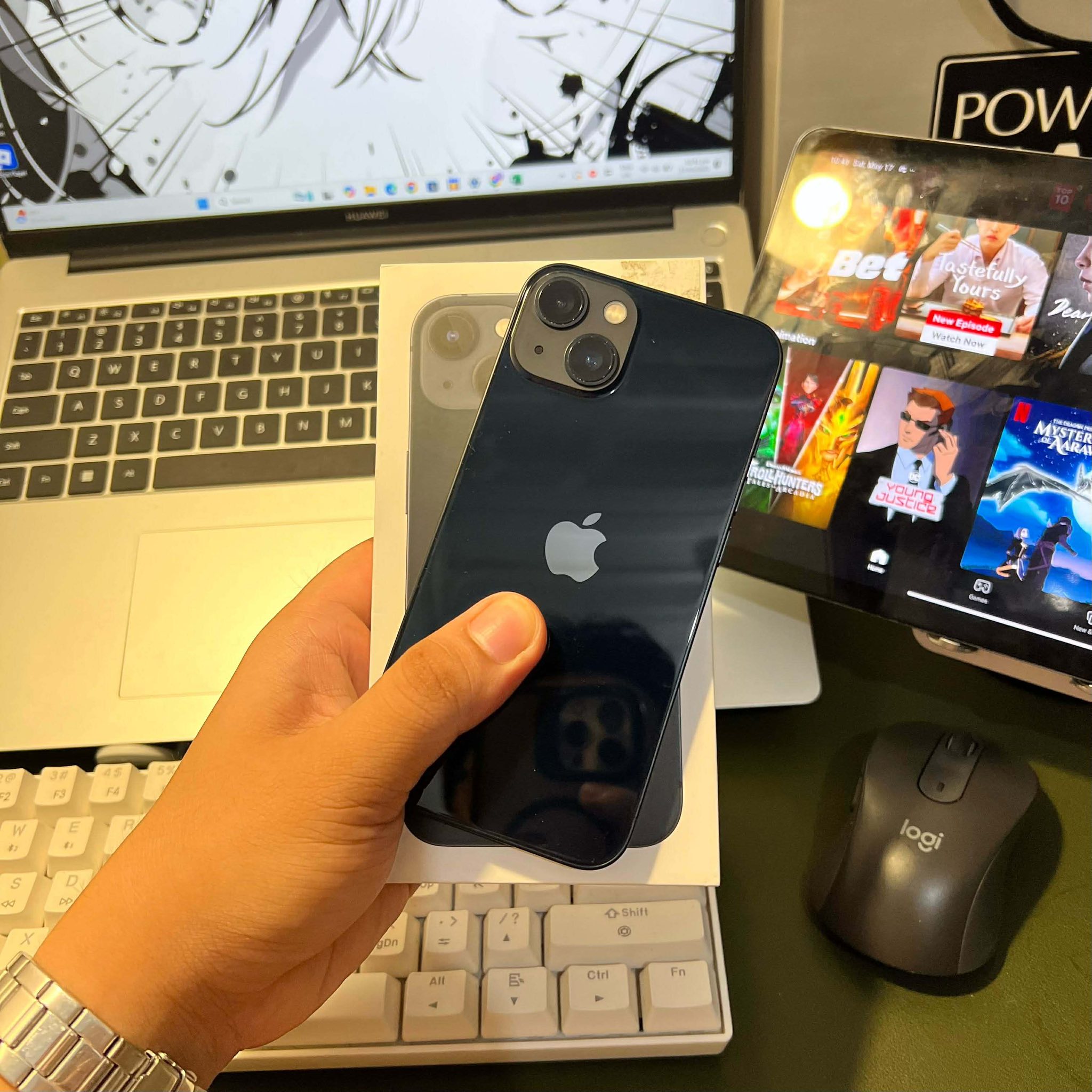 ? FOR SALE: iPhone 13 (128GB) – Midnight Blue Months old Battery 