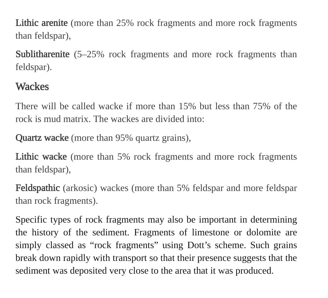 Brief handouts about Dott... - Geology for Beginners
