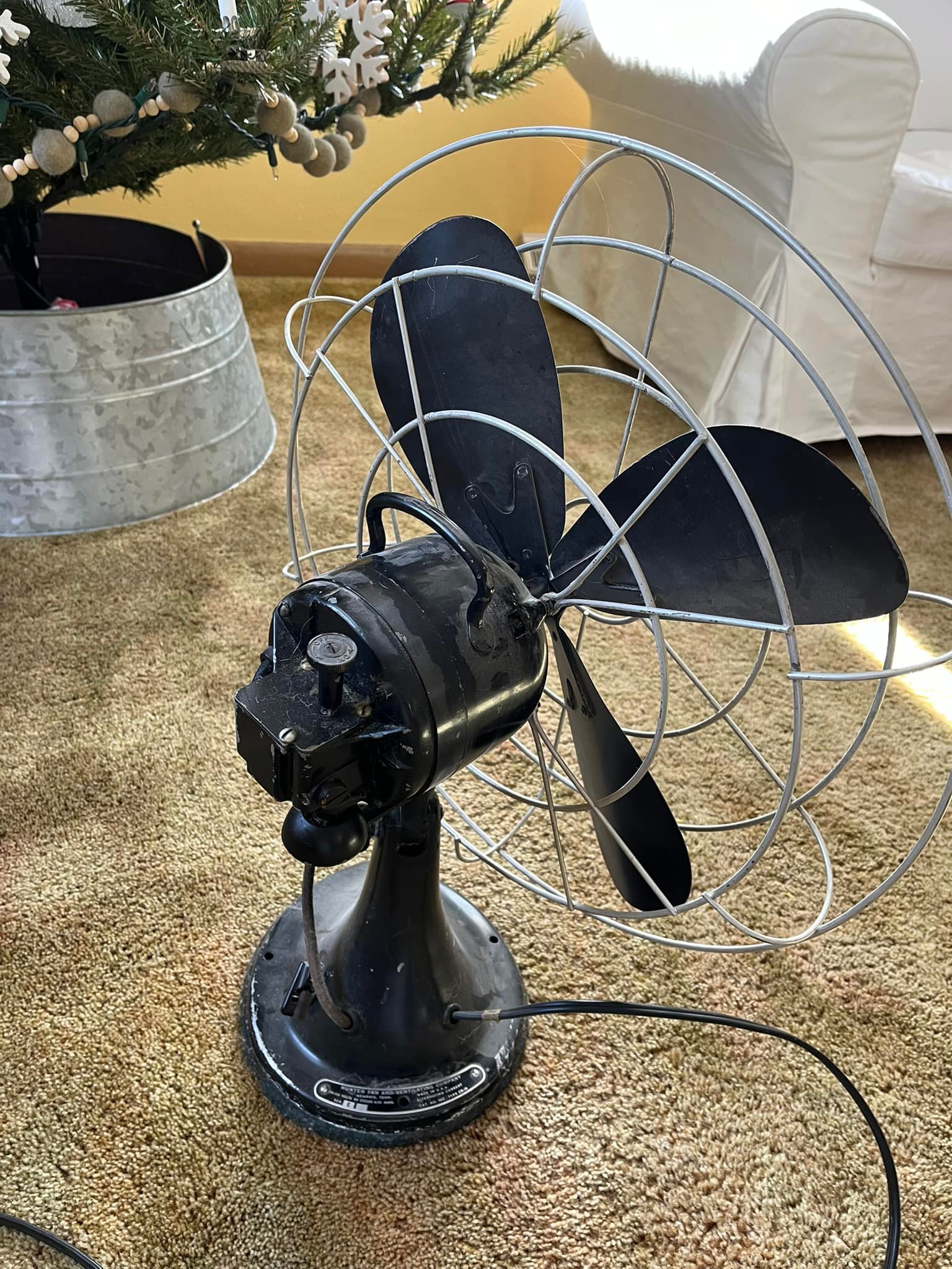 Hunter fan model cg-16 value and year?