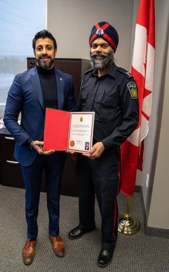 Cst. Manjit Basran was recently... - Peel Regional Police | Facebook