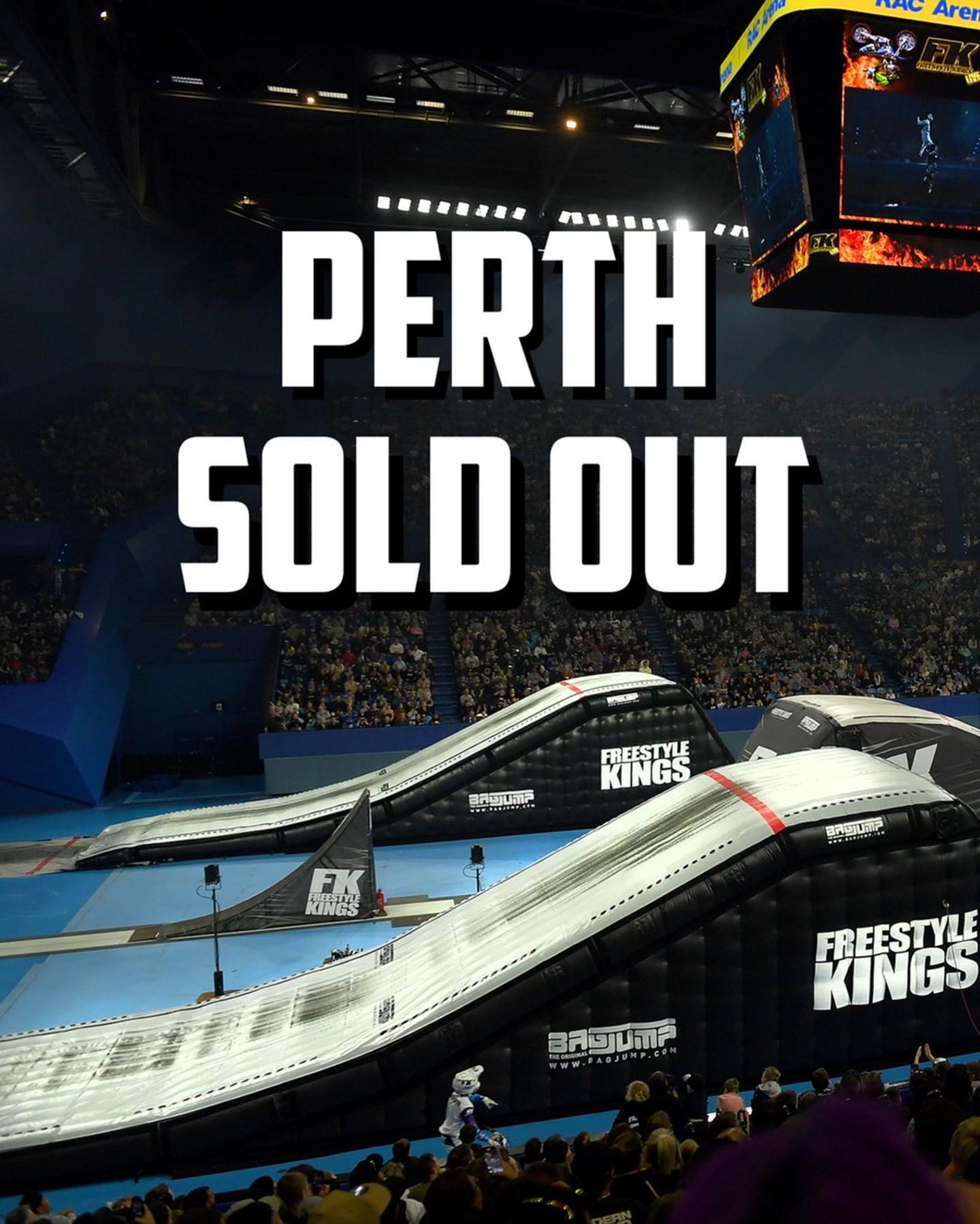 Freestyle Kings - SOLD OUT - RAC ARENA, PERTH Thank you...