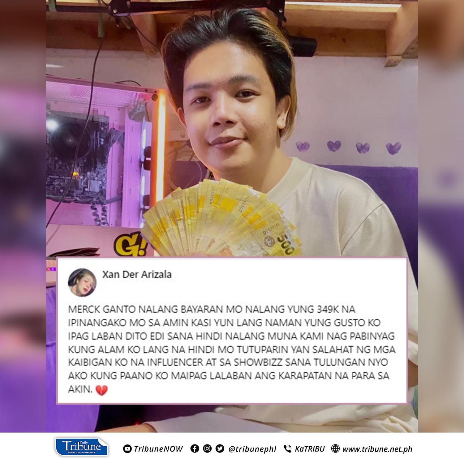 Daily - 'PAY P349K, XANDER FORD TO MAKAGWAPO Social media personality ...