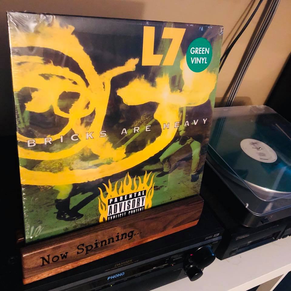 1992 L7 Bricks are Heavy UK Special Edition 1st Press LP complete