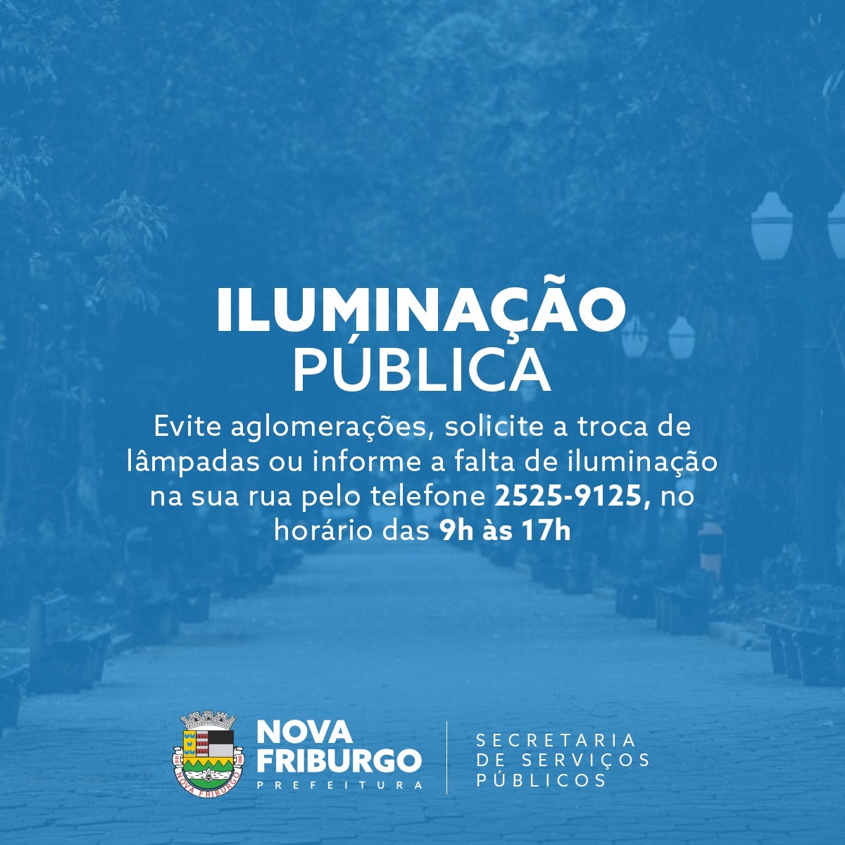Prefeitura de Nova Friburgo - Iluminação Pública disponibiliza telefone ...