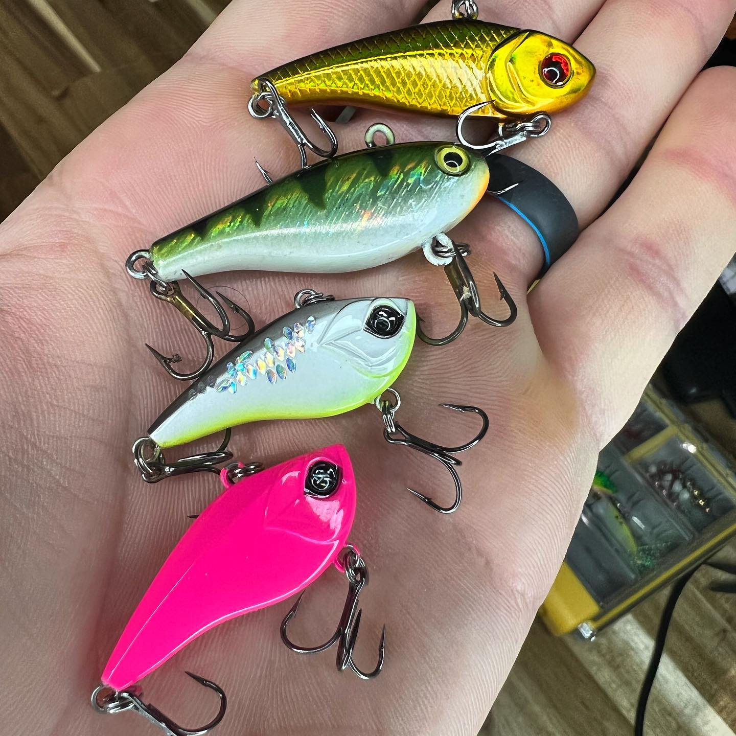 fan-lure ice fishing Jig with Painted Eye 5/16oz Winter Lure All SEASON LURES HD Ice 2" - Bubble