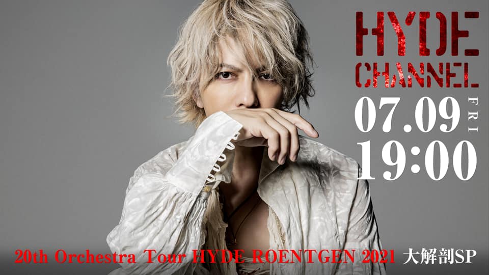 Hyde's live stream on Niconico for 'Nostalgic' CD release