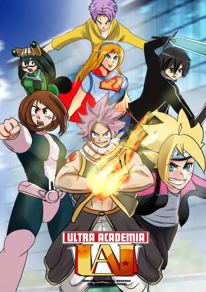 My HERO Academia X Marvel RIVALS 🔥 Artist - Artfrog75 🎨 MARVEL