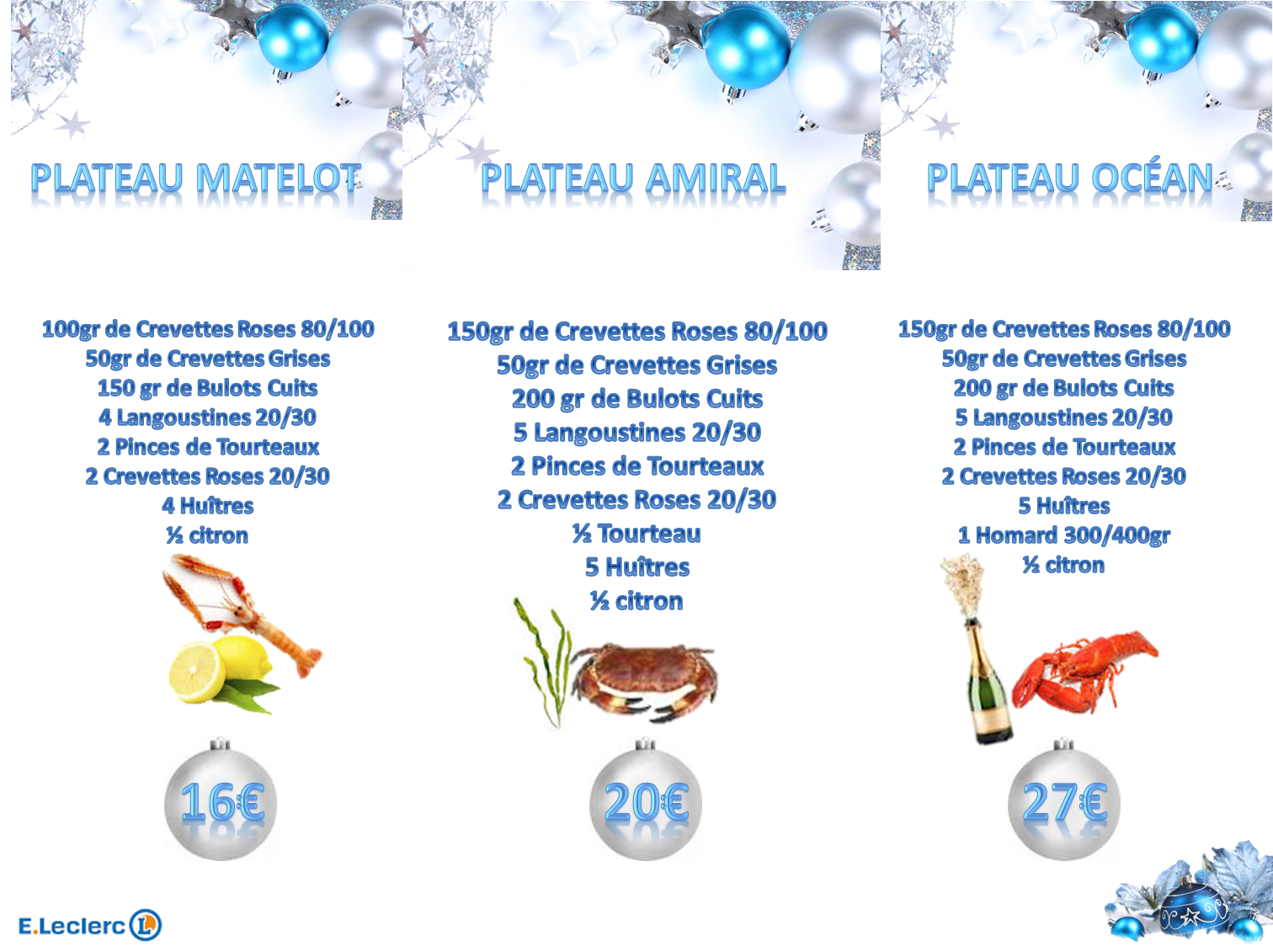 Reserver Plateau De Fruit De Mer Leclerc