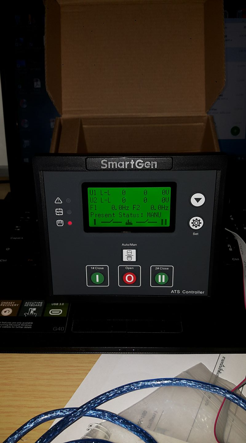 คอนโทรล ATS smartgen... - ATS Smartgen สวิทซ์สับถ่ายอัตโนมัติ