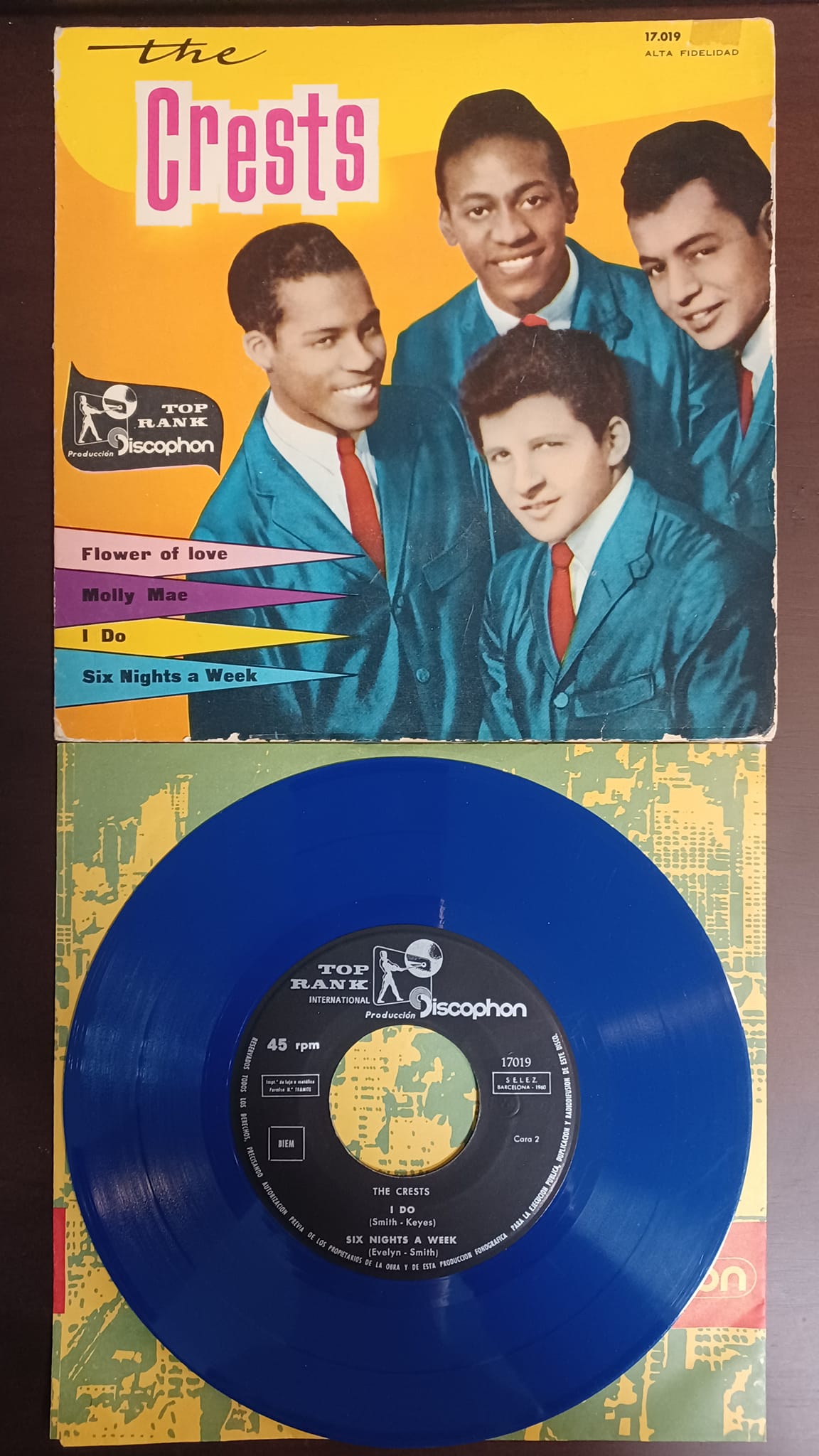 新品 The Crests - The Crests Sing / レコード The Crests - Step By Step (1960)