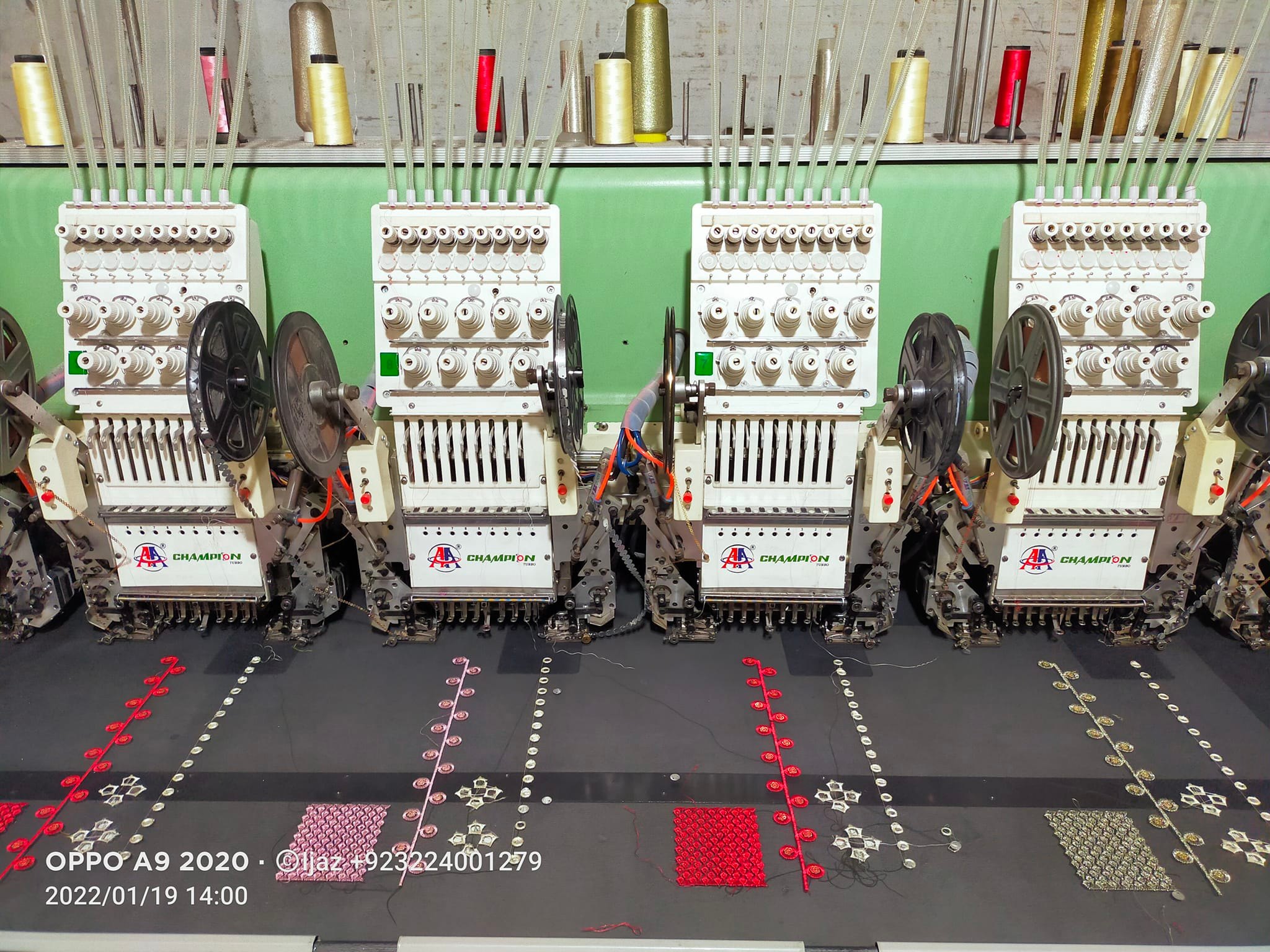 AA Champion 24... - Used Embroidery Machines Sale Purchase | Facebook