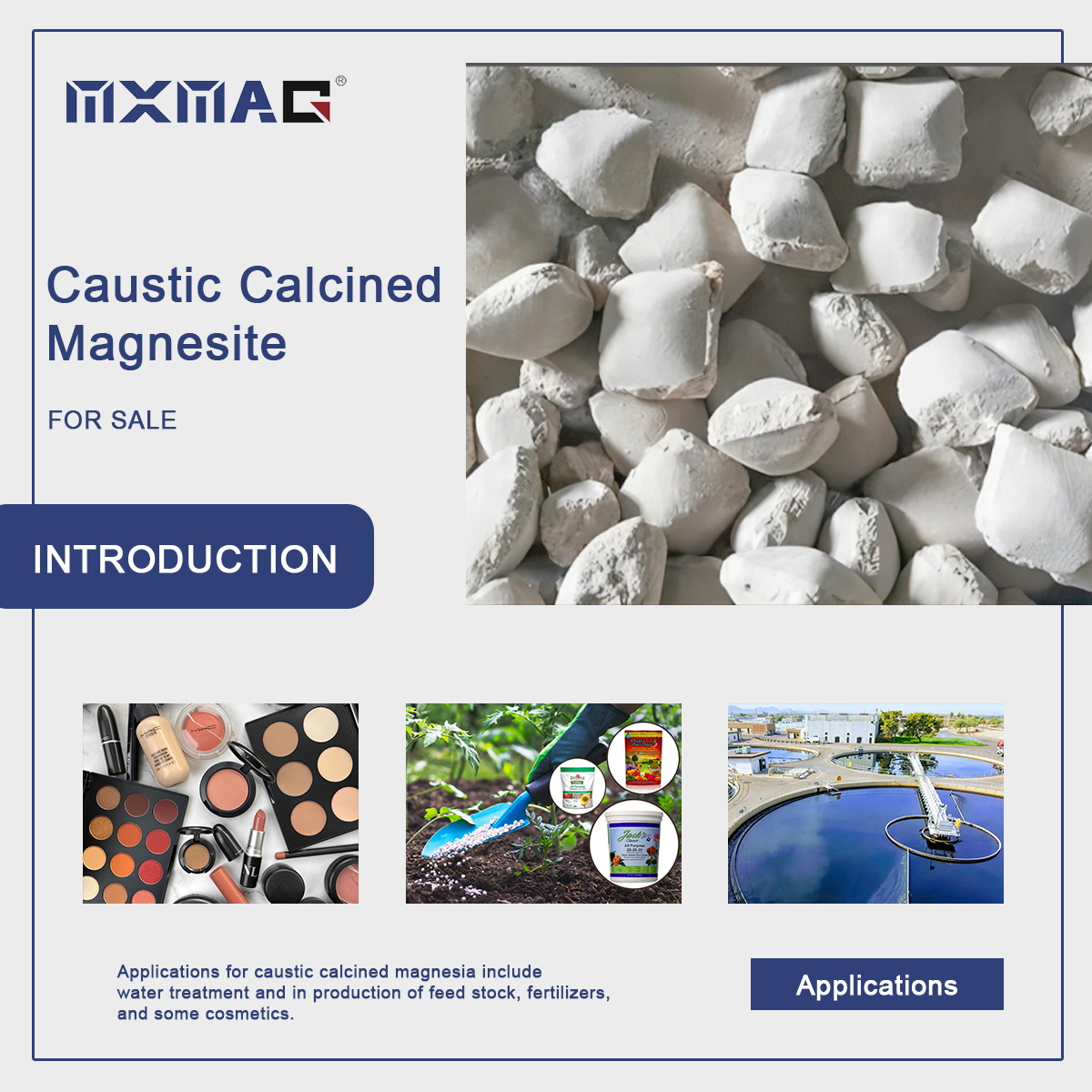 Refractory - Caustic calcined magnesia (CCM), a highly reactive form of ...