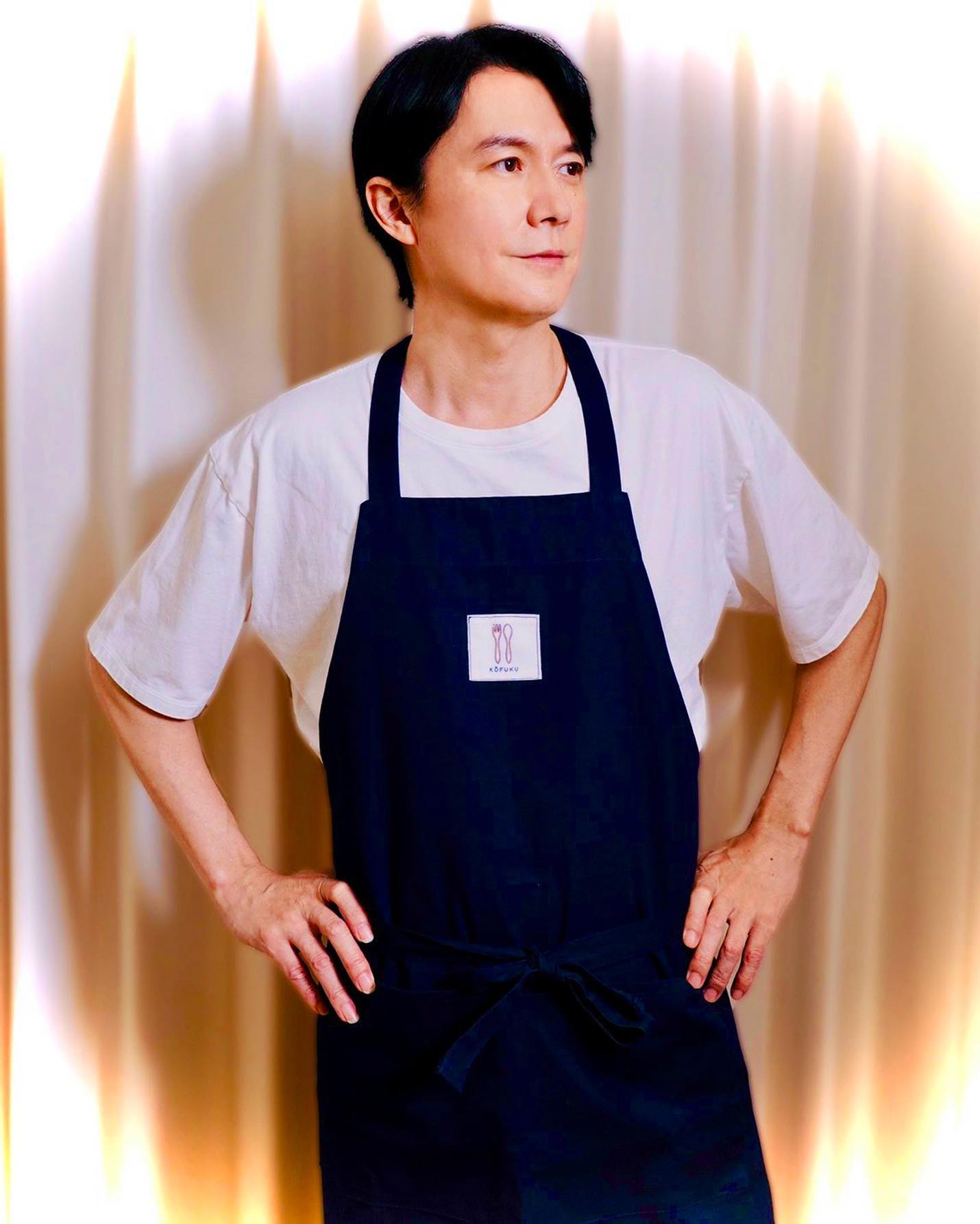 godogさん専用　KOFUKU 福山屋　エプロン セット 福山屋 #FUKUYAMAYA #KOFUKU #エプロン #NAVY #BROS1991 ▽アスマート