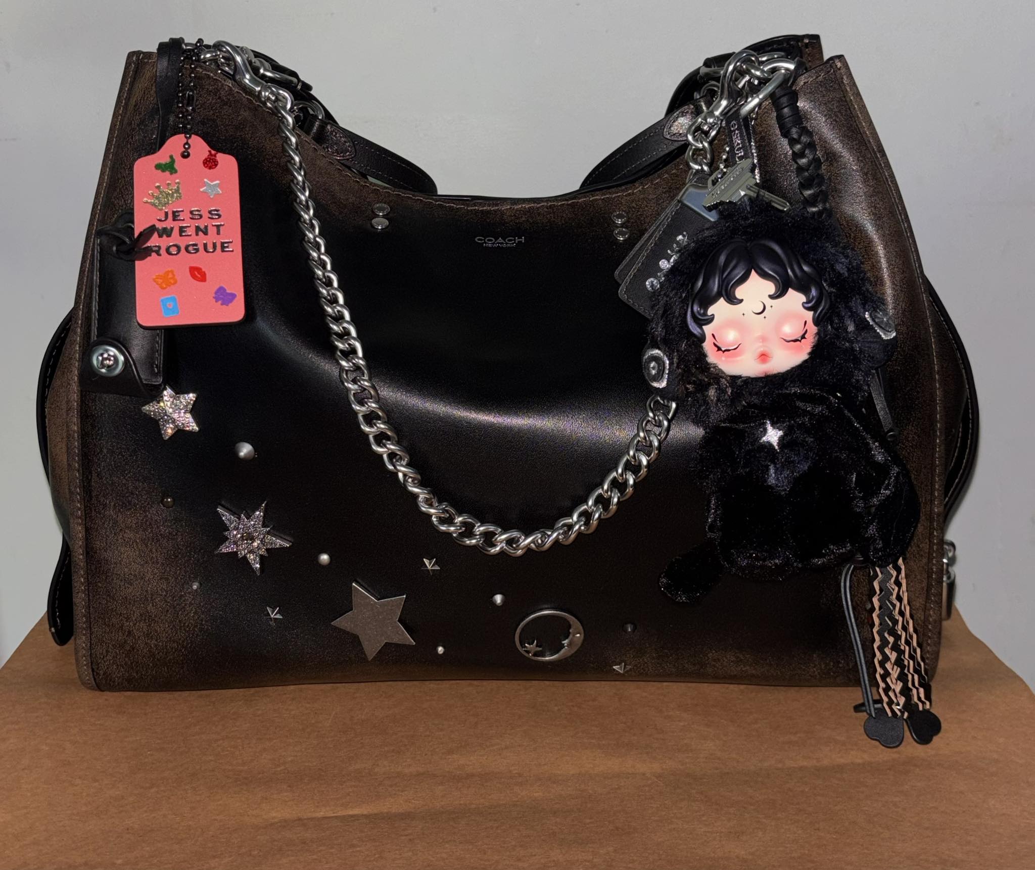 Customizing my Coach Rogue 40 bag
