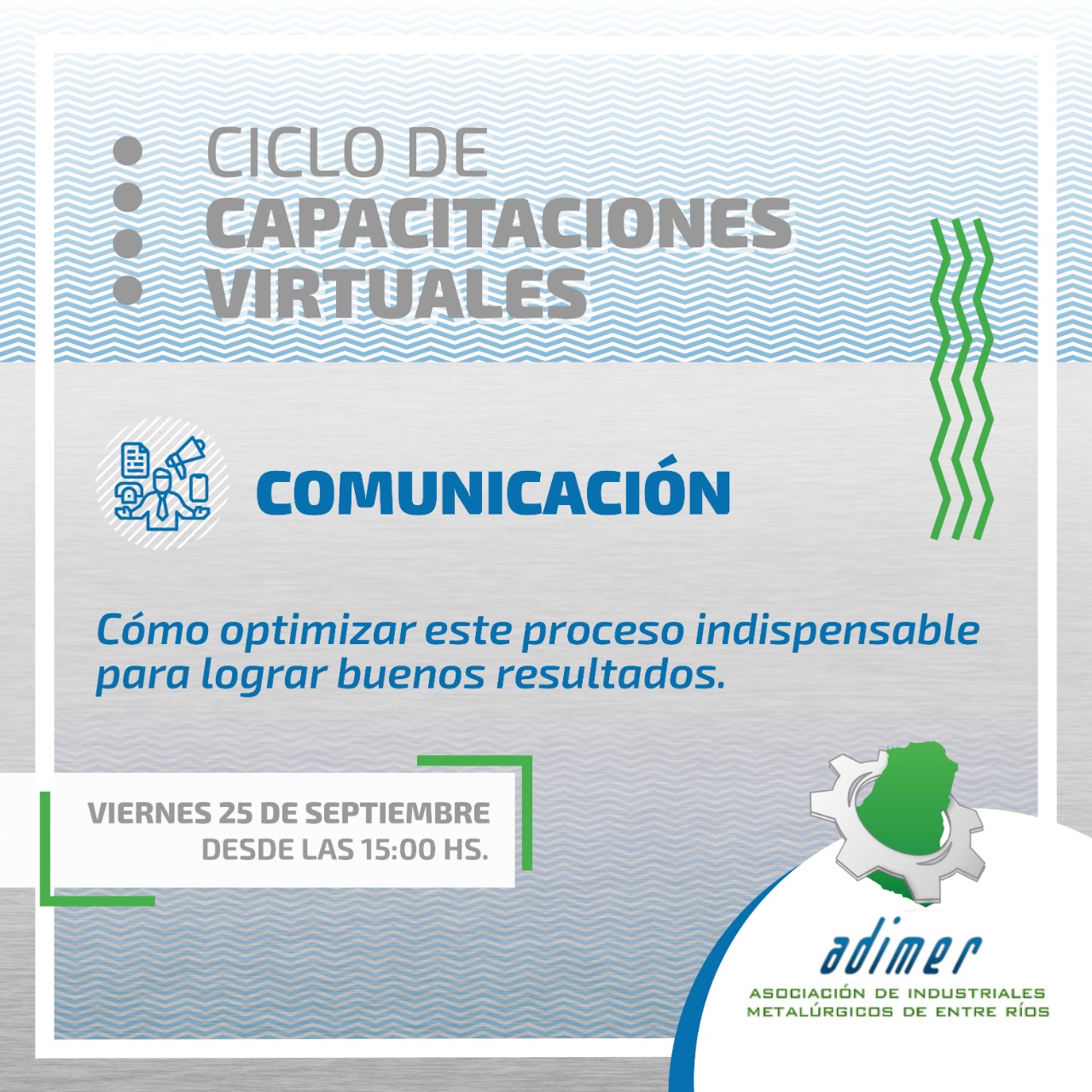 🗣 En el marco de nuestro ciclo de capacitaciones virtuales, te ...