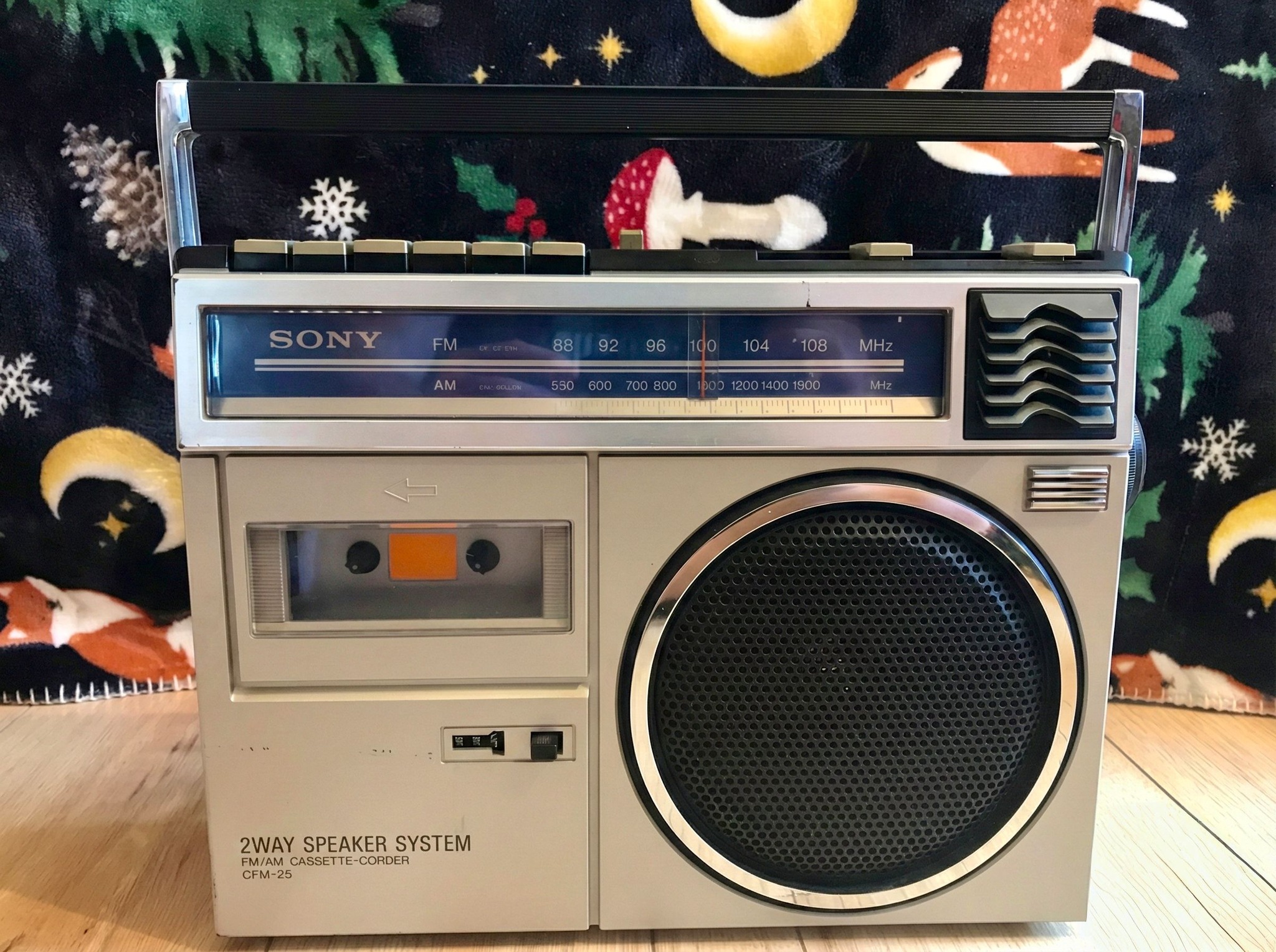Sony ZX-5 FM/AM Stereo Cassette-Corder