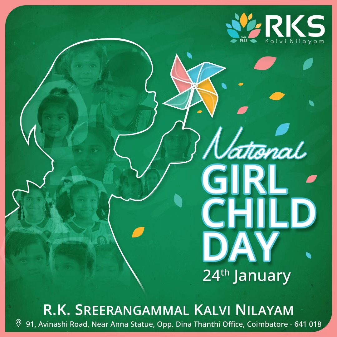 RKS - We celebrate National Girl Child Day (NGCD) on 24th January. It’s ...