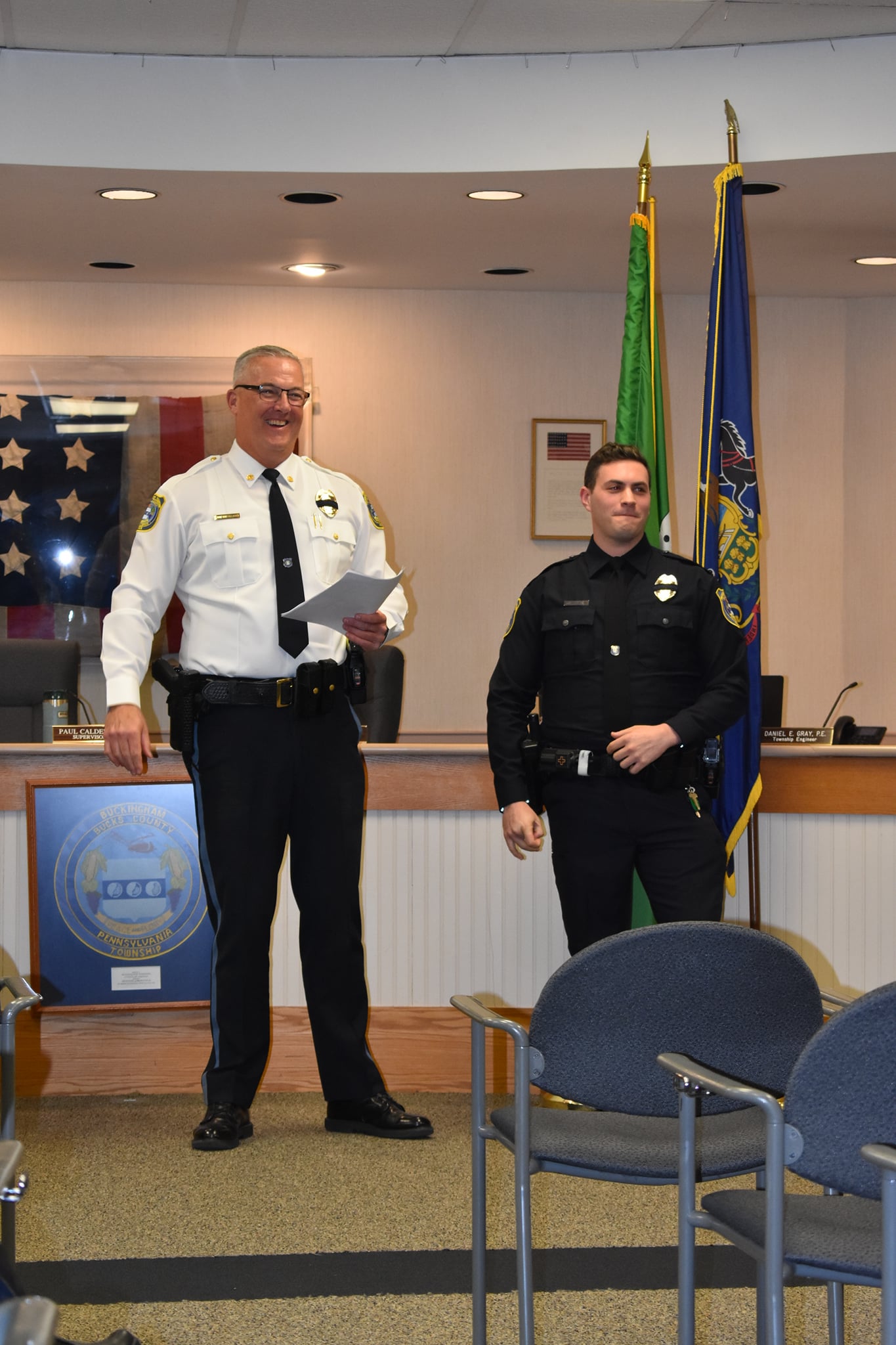 Buckingham - Officer Sherman comes to us from SEPTA's Police Department ...
