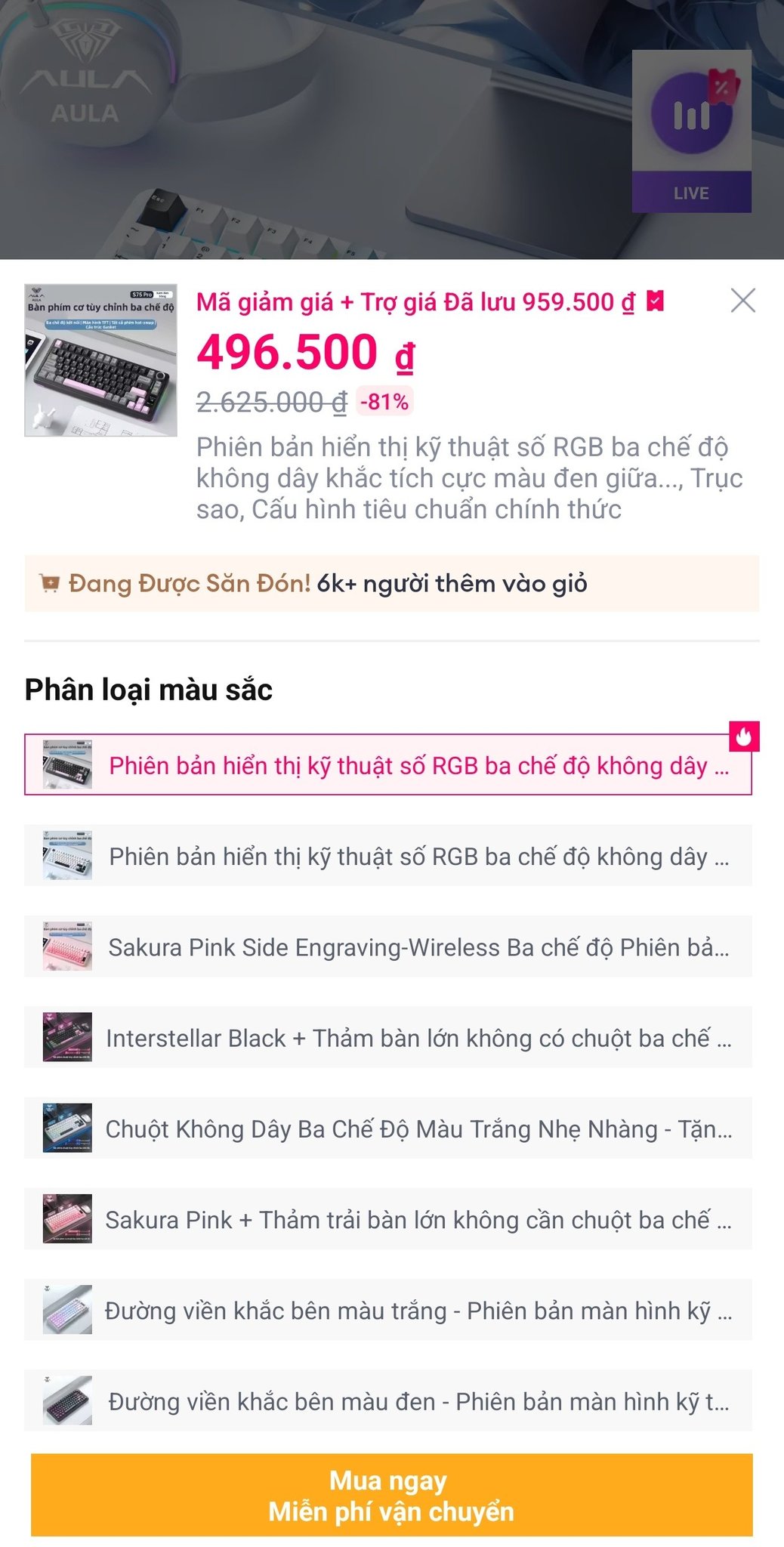 S75 pro về 495k rồi các bác ơi, nhanh ko hết mã | Facebook