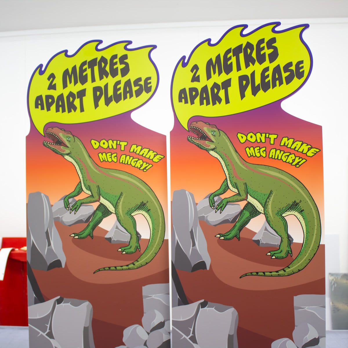 Here's something fun — some 🦖... - Blue Raptor Signs | Facebook
