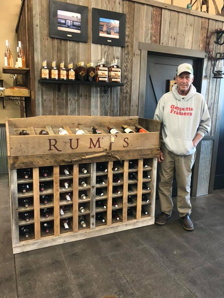 Check out our new wine rack from... - Rump's Butcher Shoppe