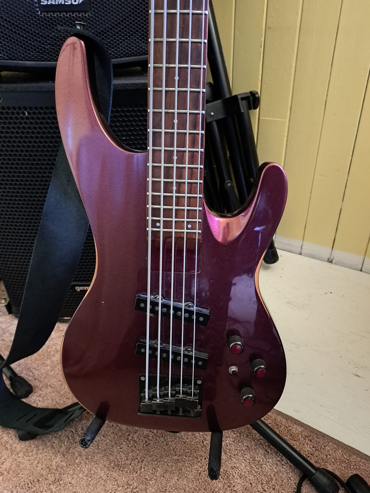 Aria Pro II Magna Series MAB 20/5 Bass Guitar with Custom